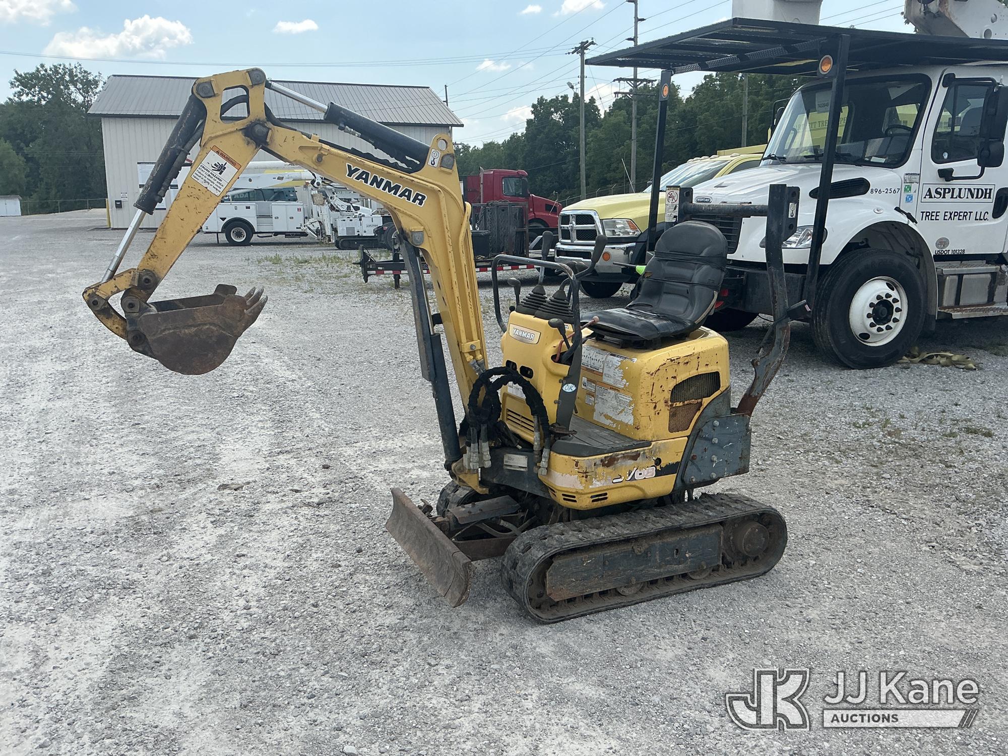 2012 Yanmar SV08-1 Mini Hydraulic Excavator