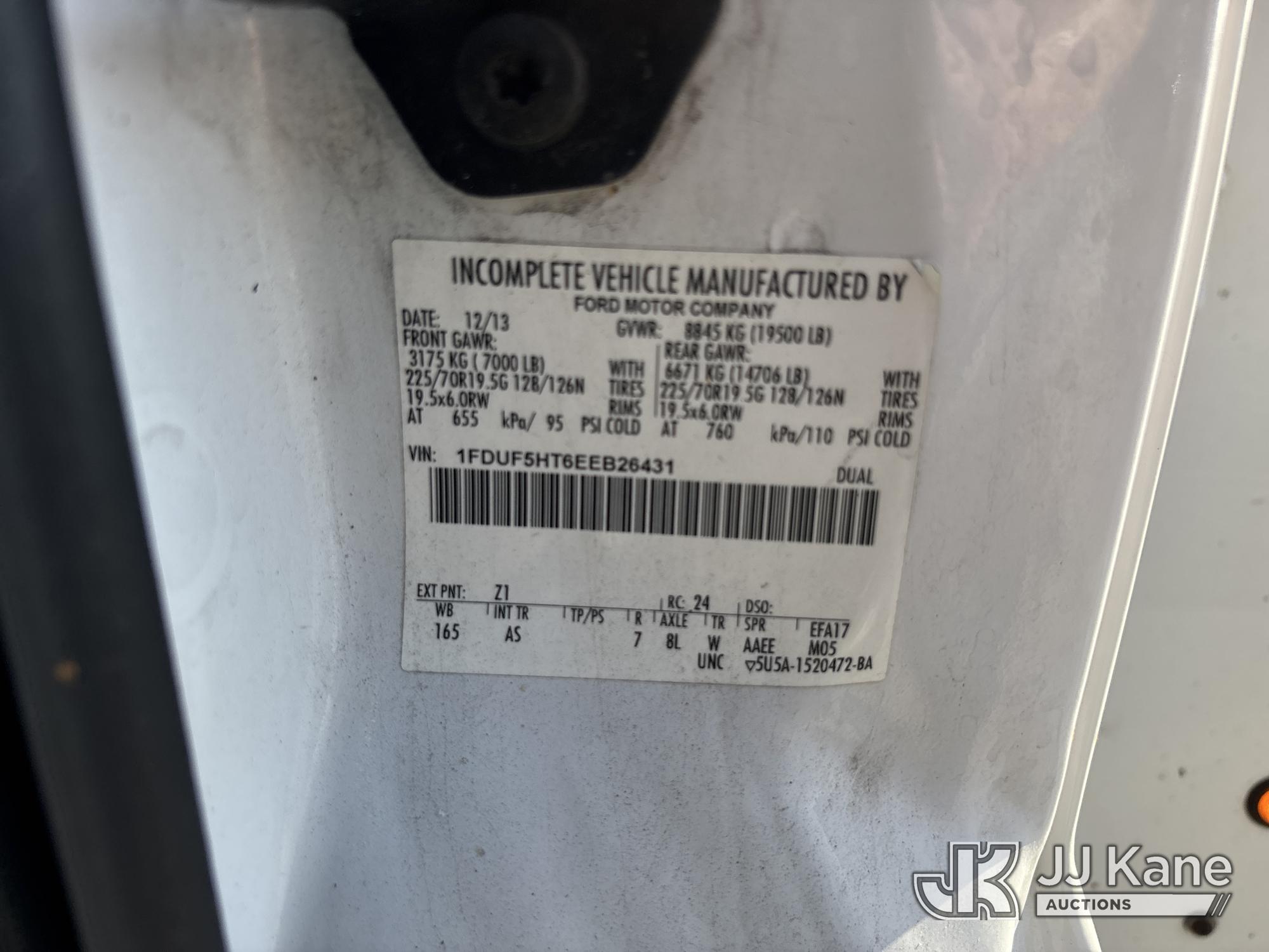 2014 Ford F550 4X4