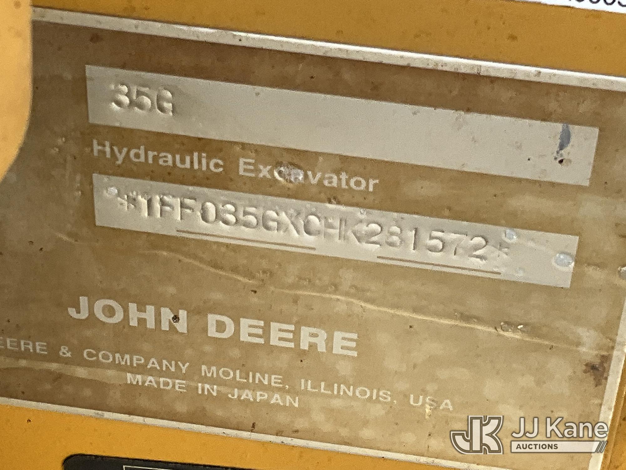 2018 John Deere 35G
