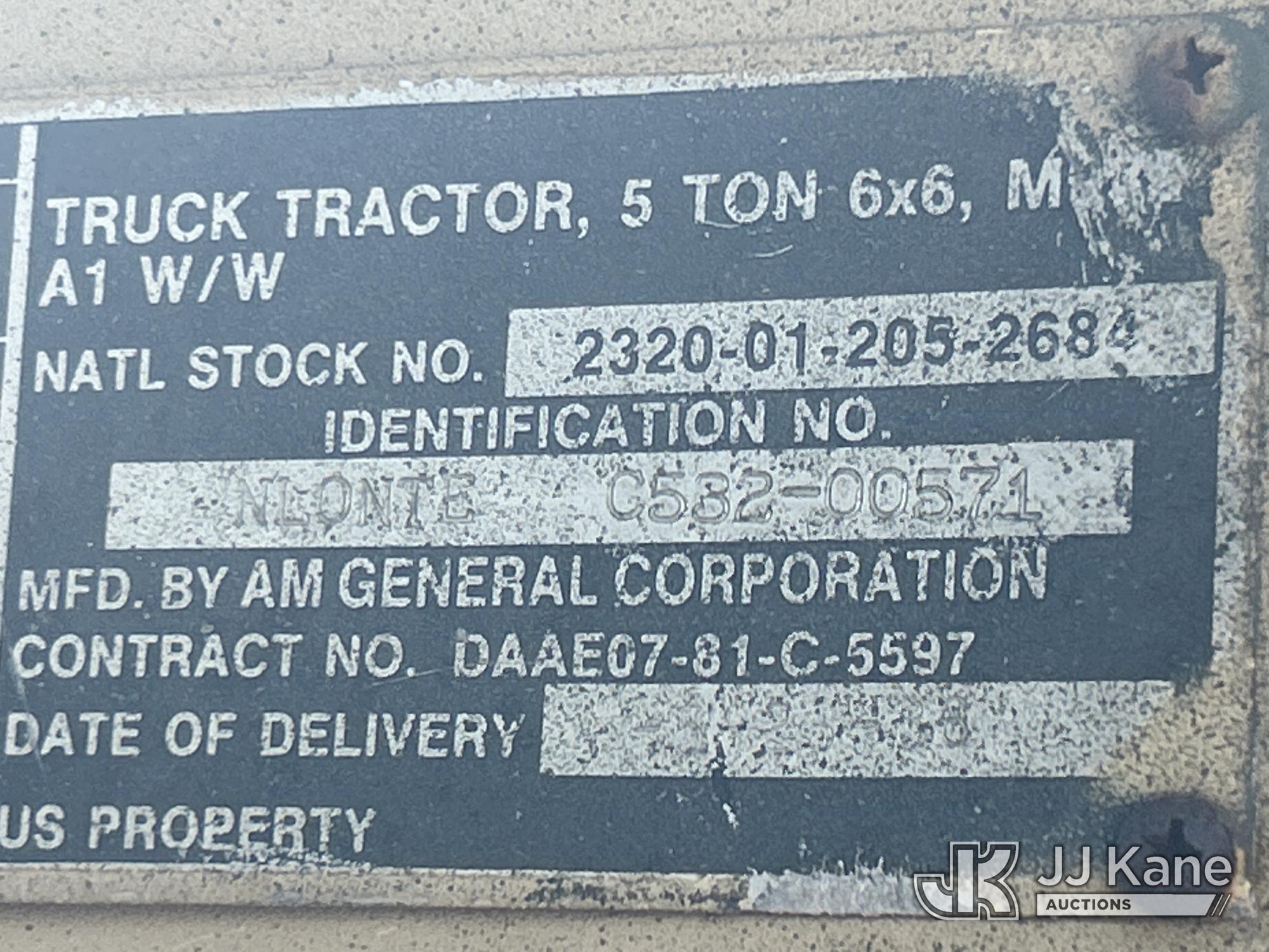 1984 Am General 5 Ton 6x6