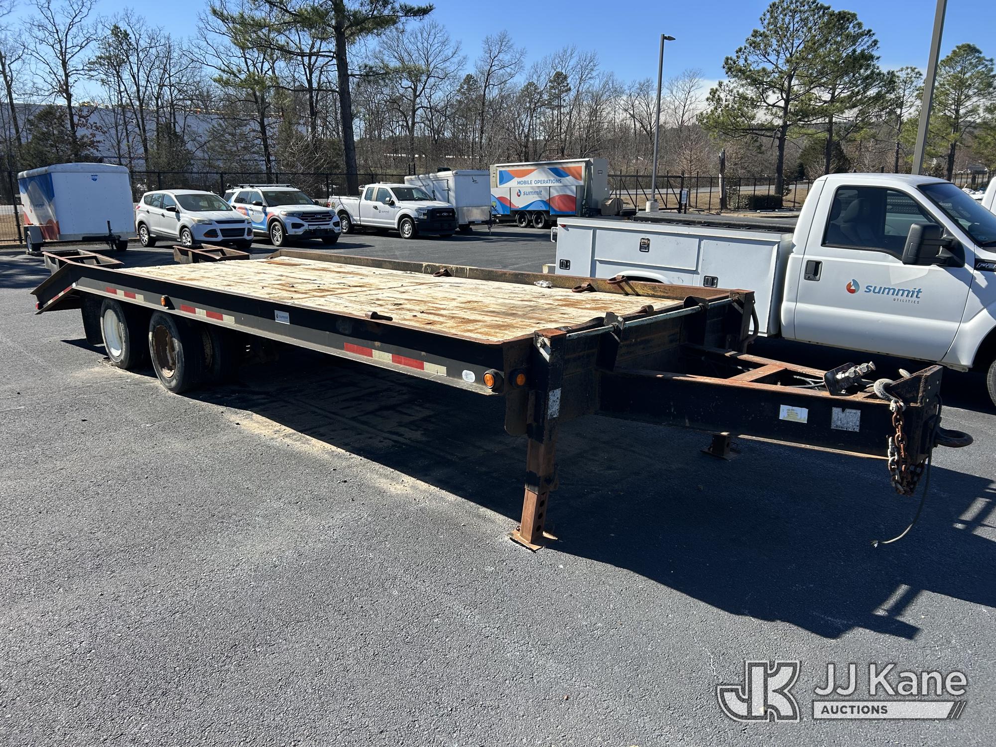 2008 Belshe DT255 T/A Tagalong Equipment Trailer