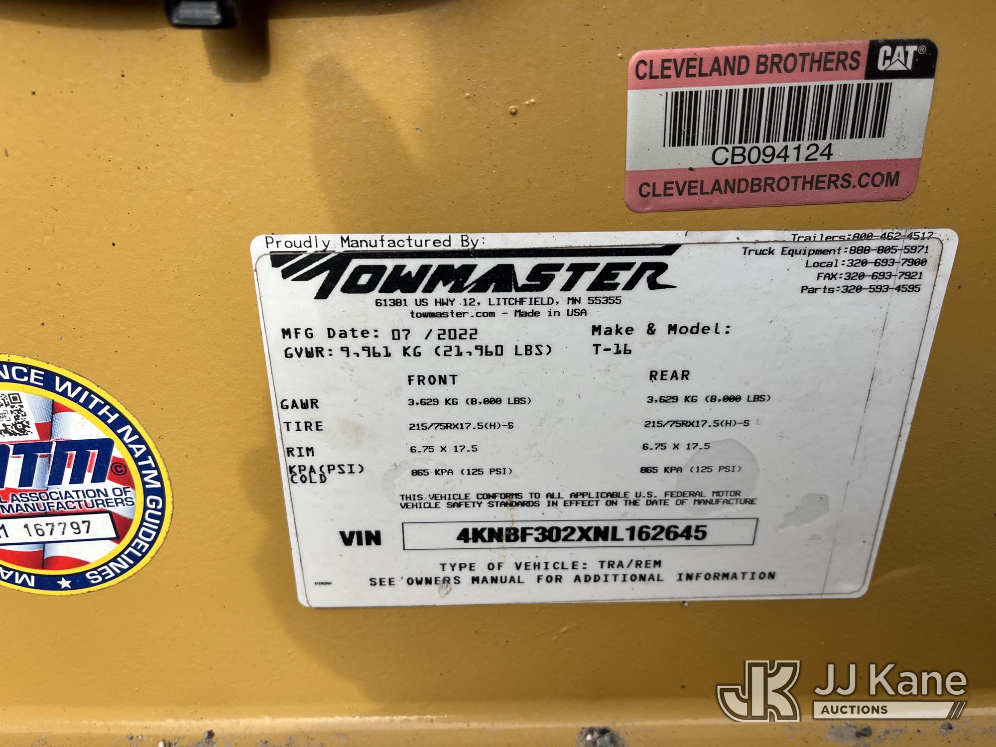2022 Towmaster TC-16