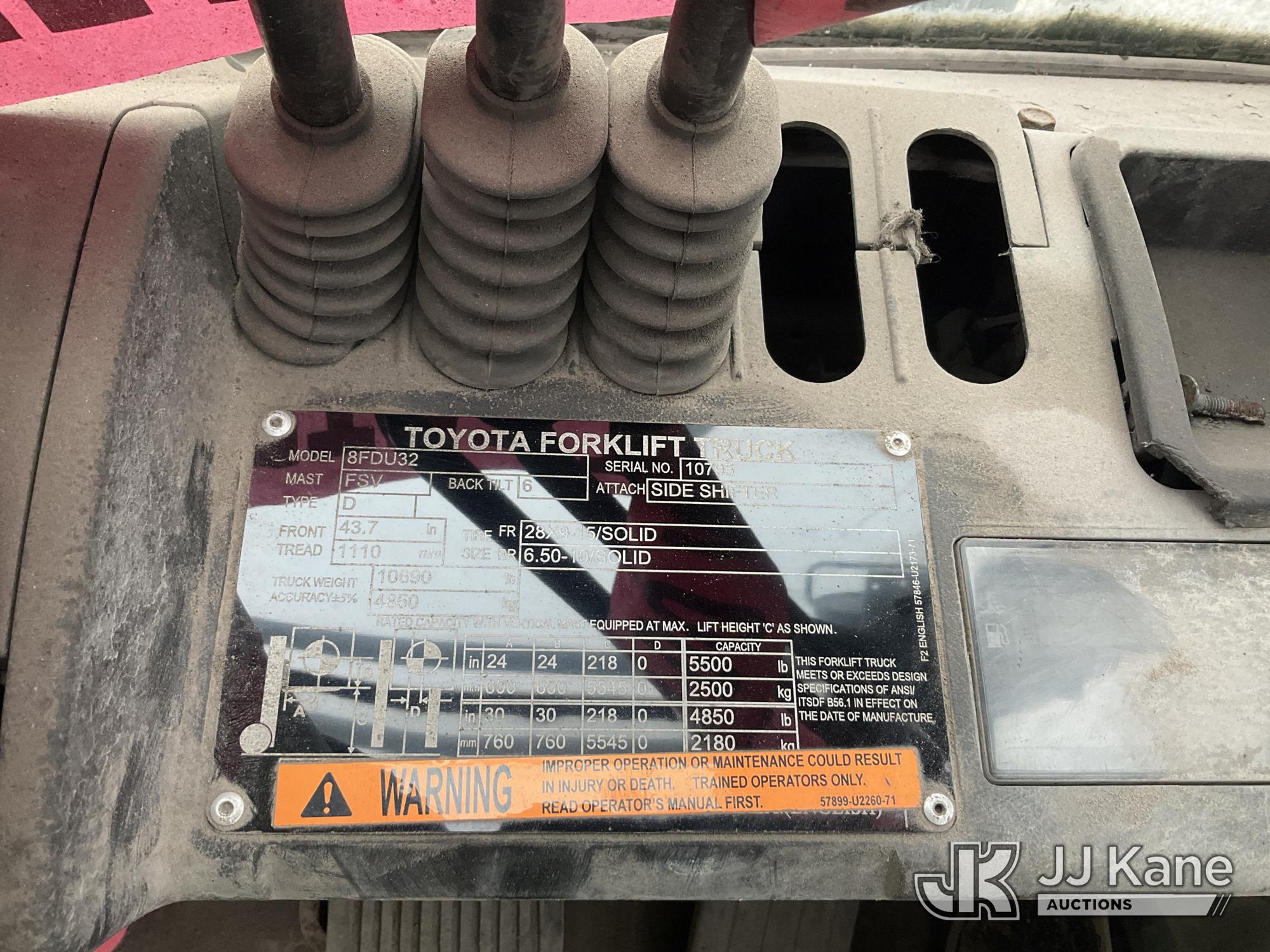 0 Toyota 8FDU32