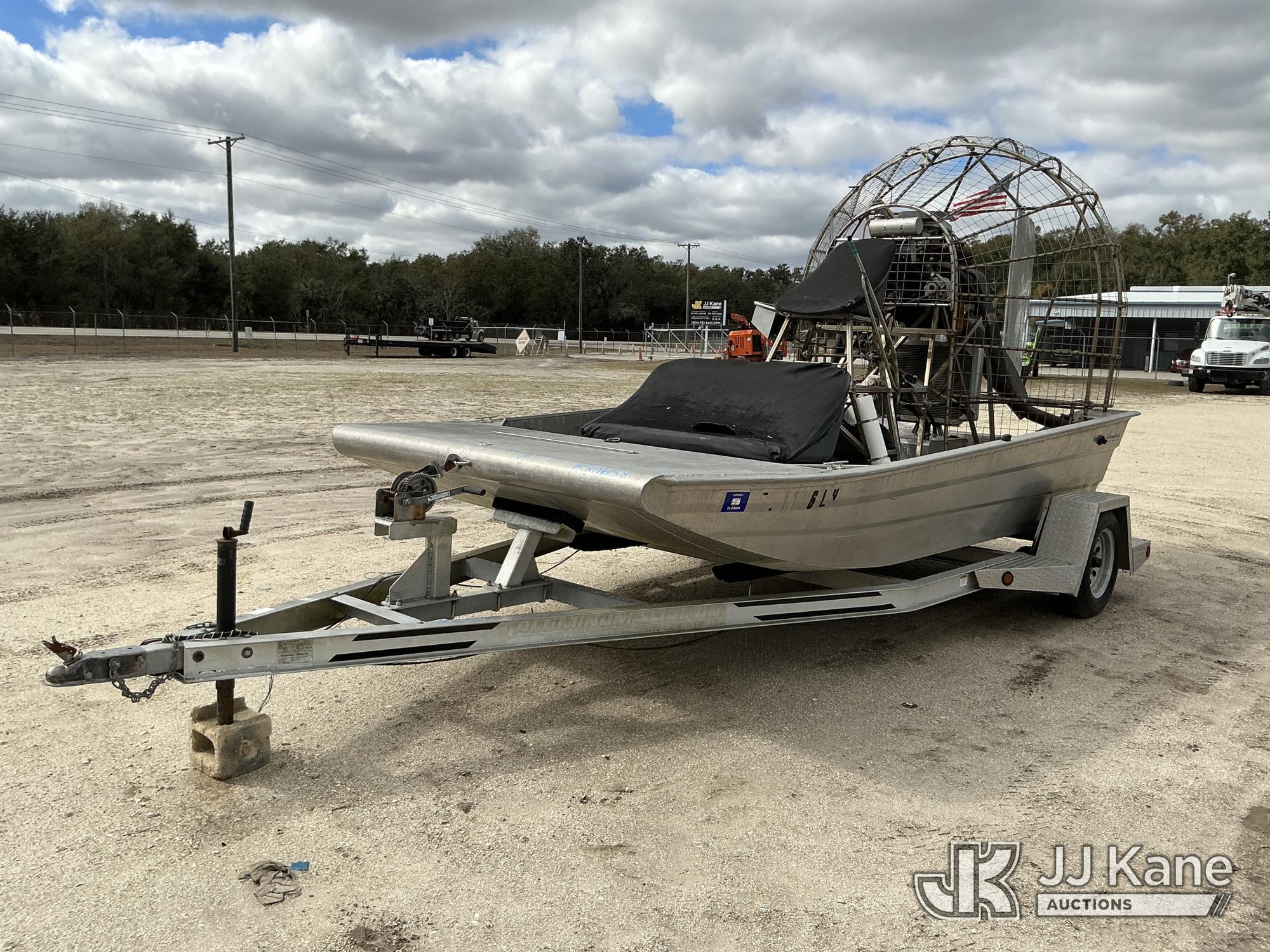 2000 Alumitech Air Boat, State of Florida Unit