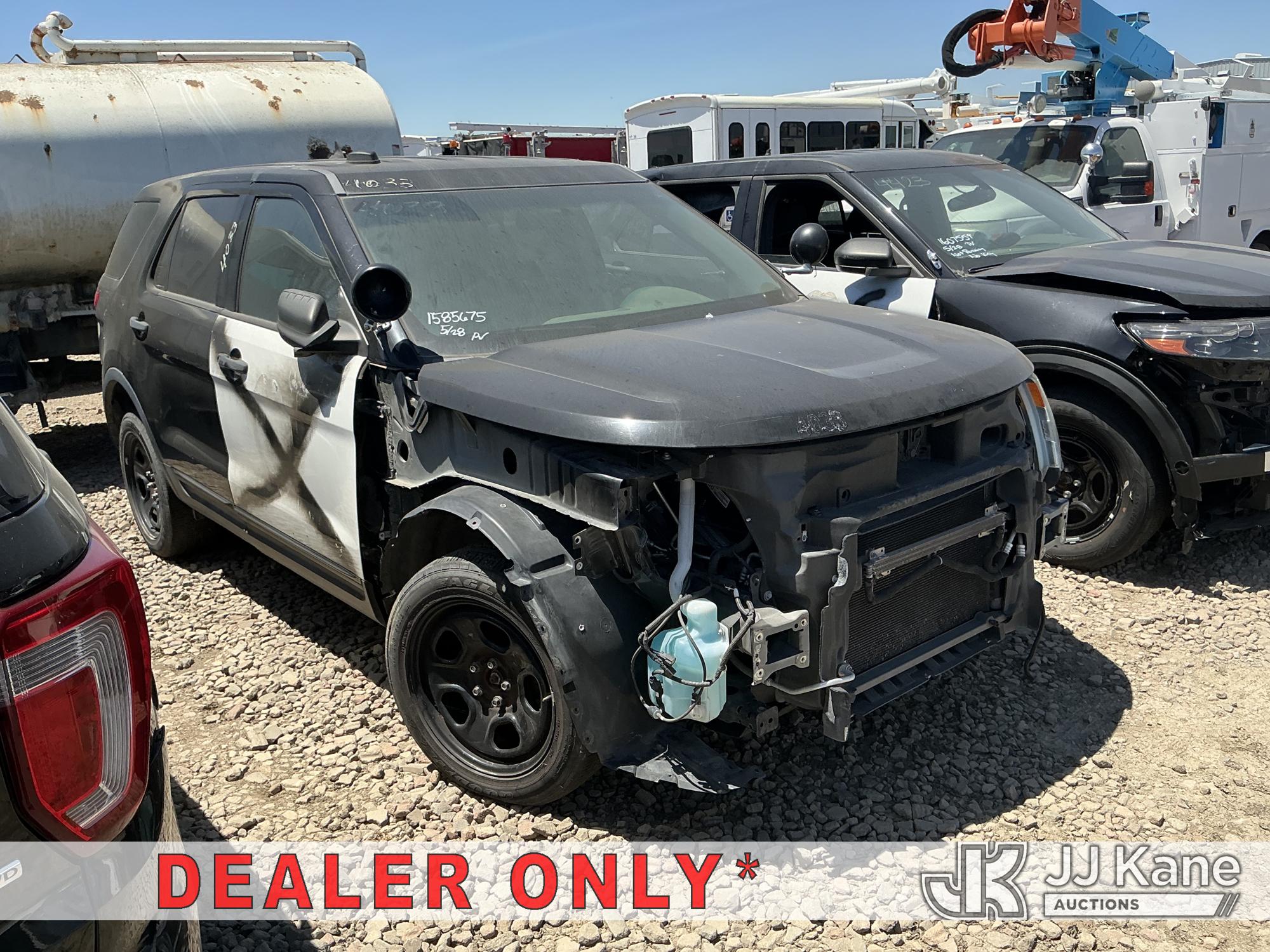 2015 Ford Explorer Police 4WD 4-Door Sport Utility Vehicle
