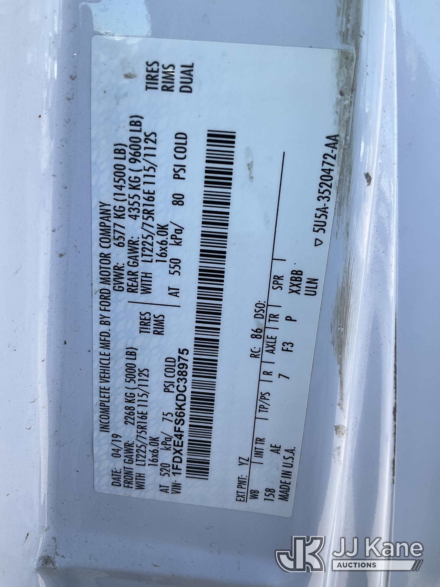 2019 Ford Econoline E-450