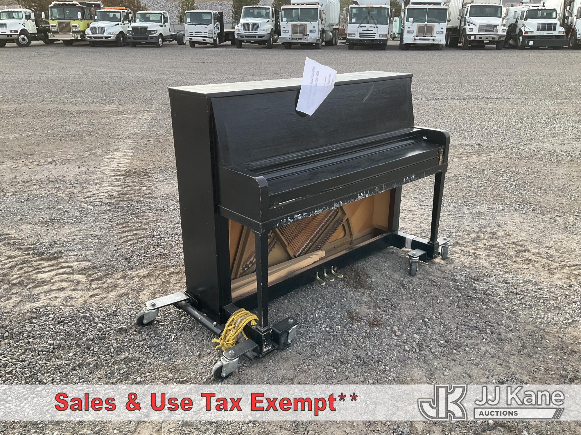 Piano (Condition Unknown) NOTE: This unit is being sold AS IS/WHERE IS via Timed Auction and is located in Sparks