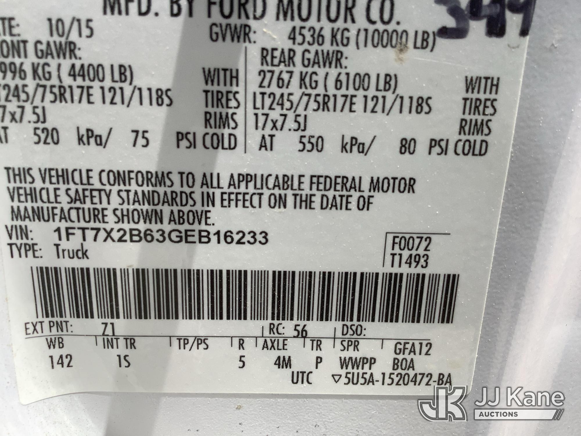 2016 Ford F-250 SD