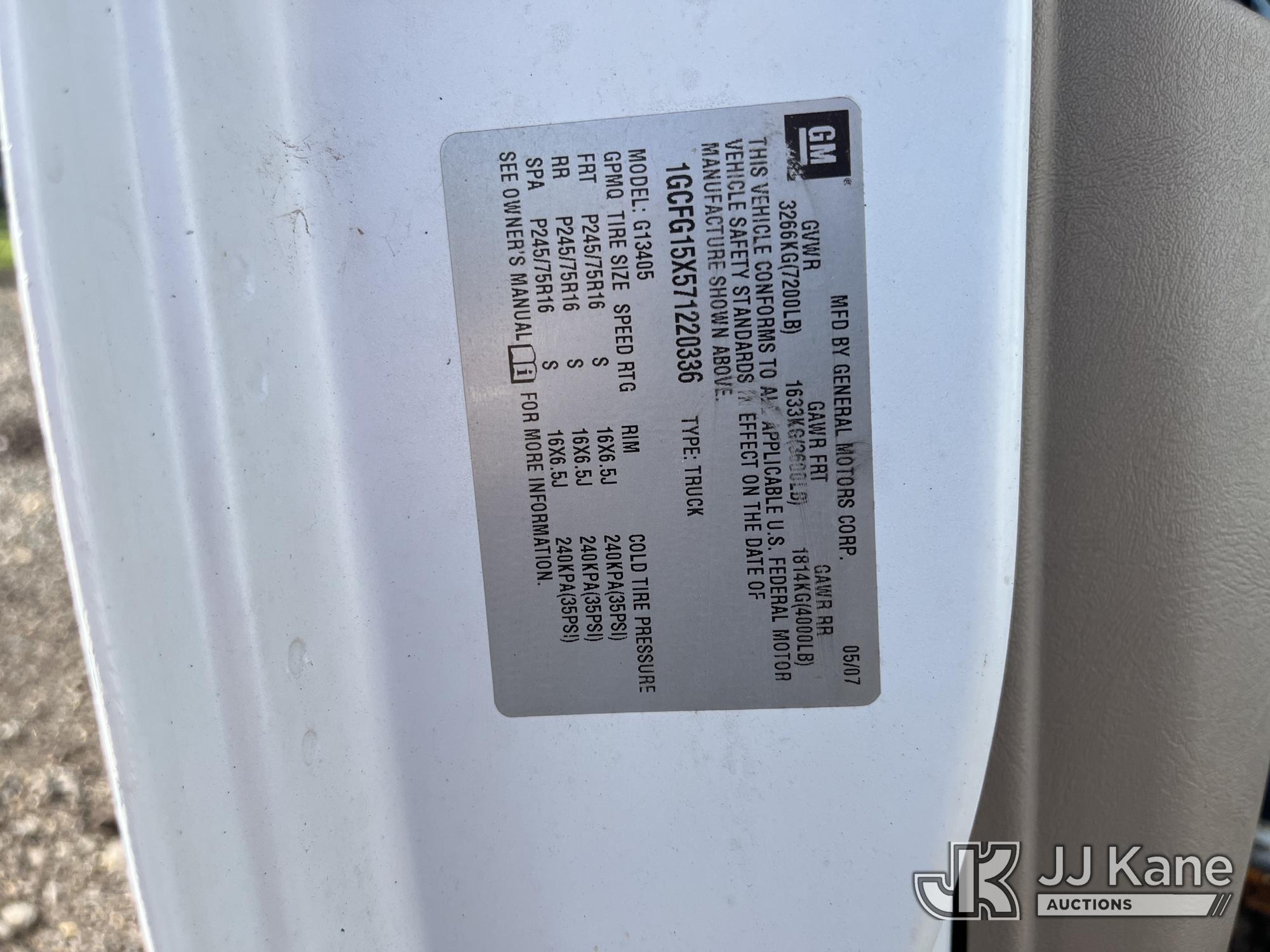 2007 Chevrolet EXPRESS G1500