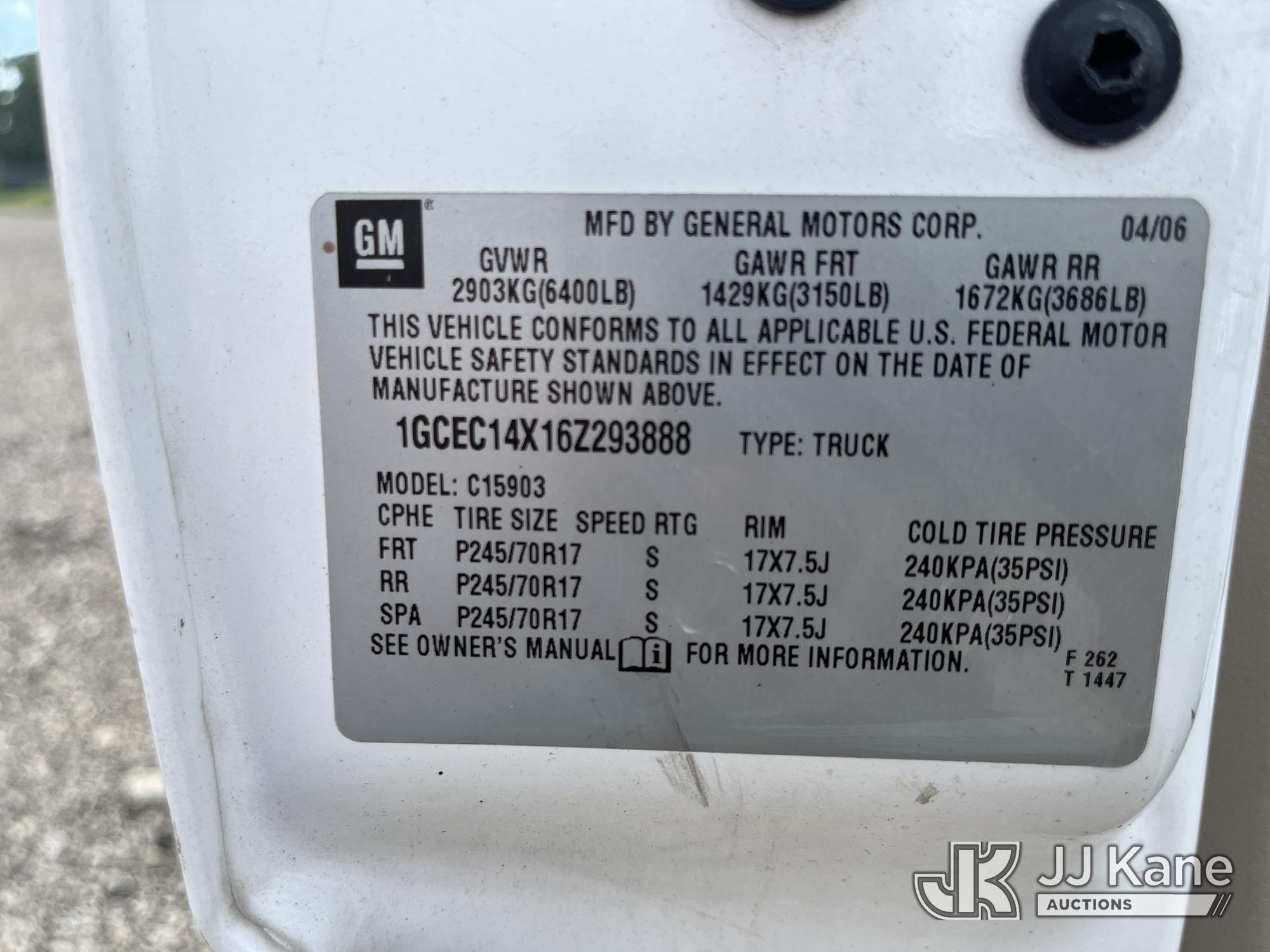 2006 Chevrolet SILVERADO 1500