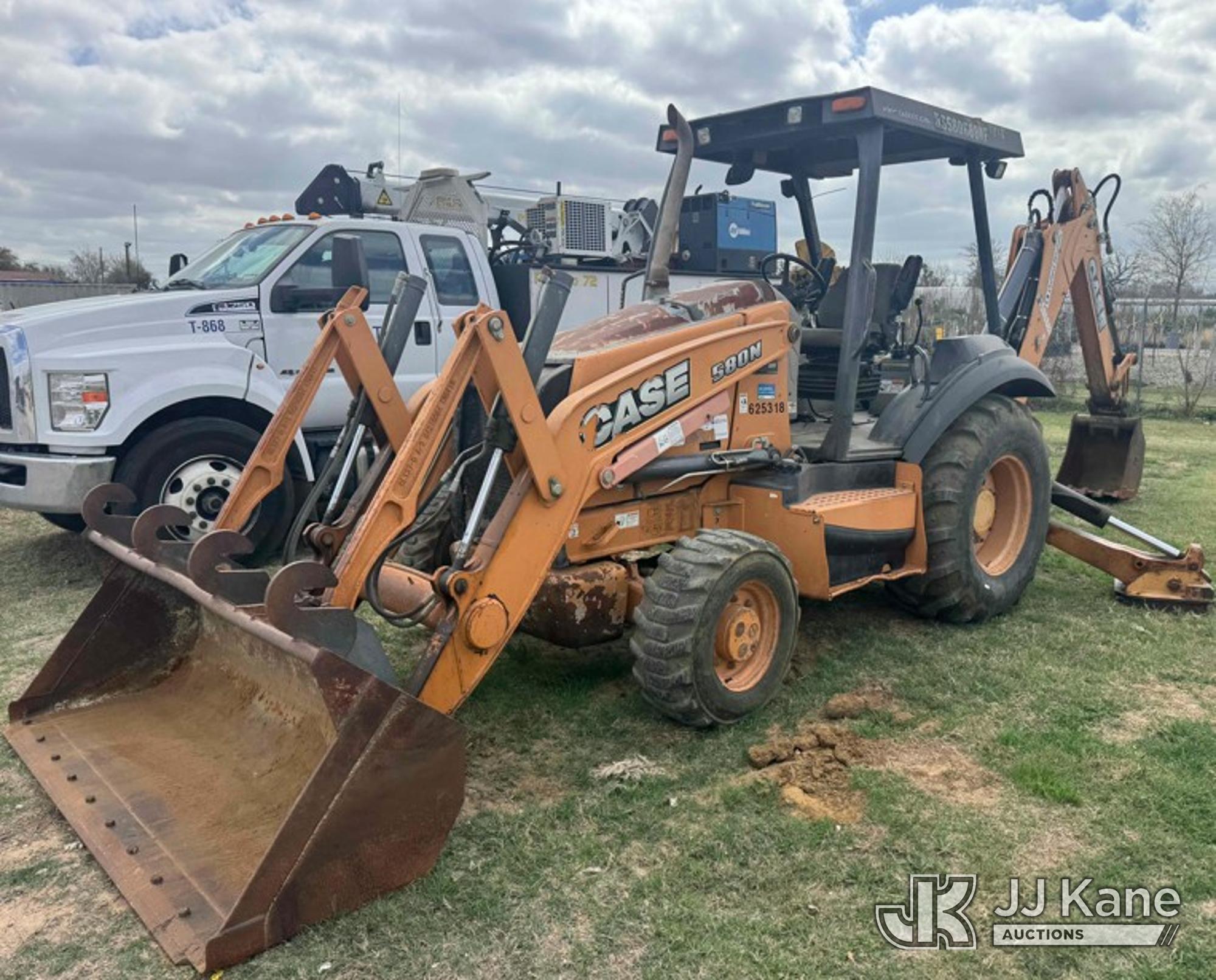 2013 Case 580N 4x4 Tractor Loader Backhoe