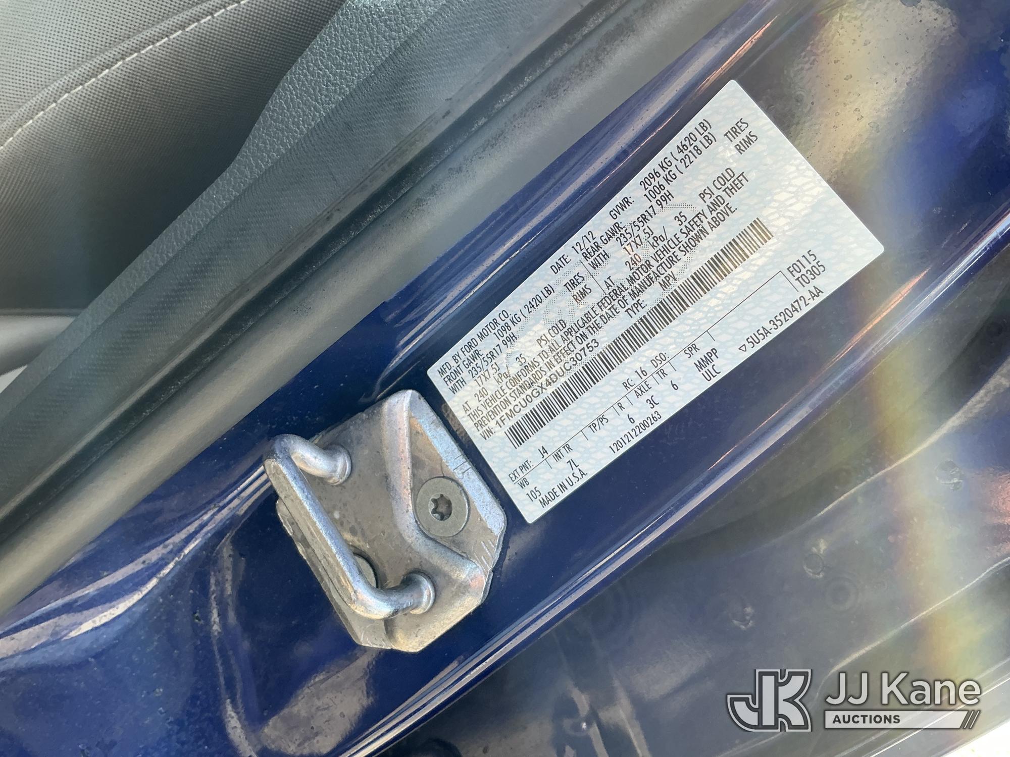 2013 Ford Escape 2WD
