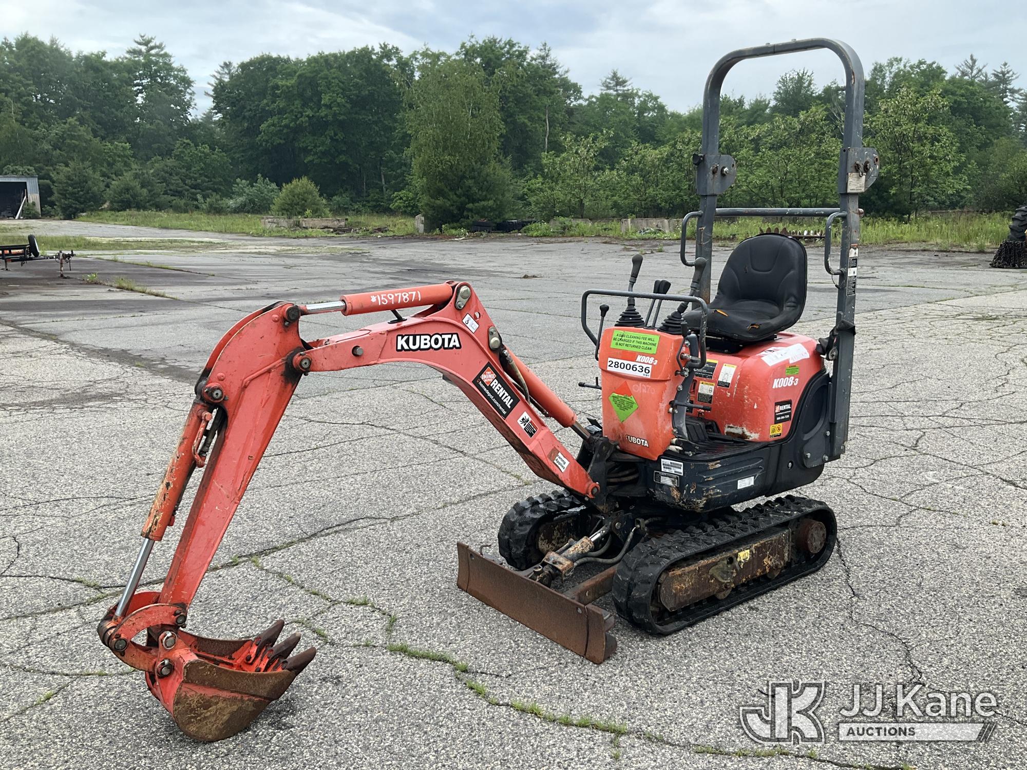 Photo of a 2019 Kubota K008-3