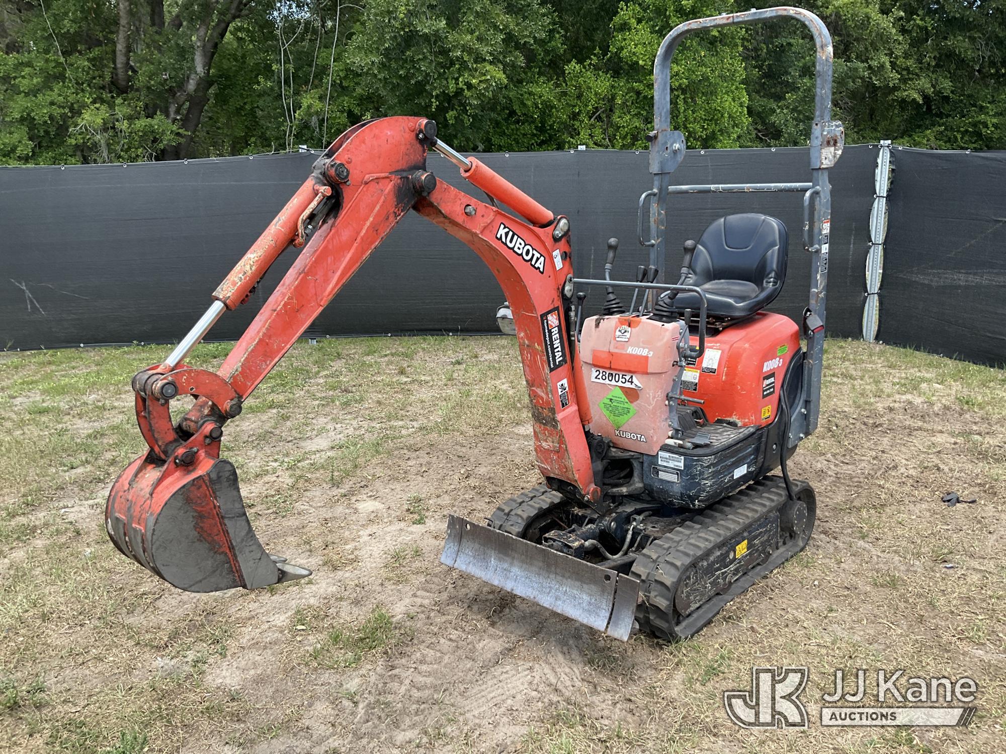 Photo of a 2019 Kubota K008
