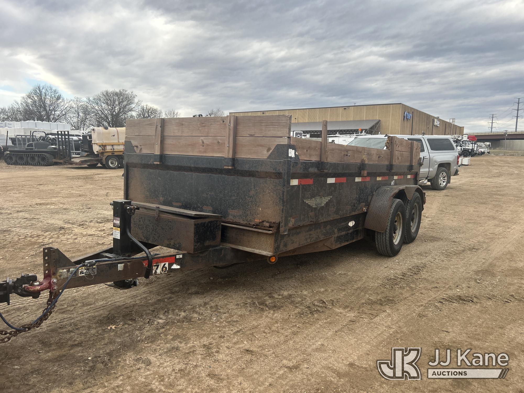 2002 H&H T/A Dump Trailer (1599177)