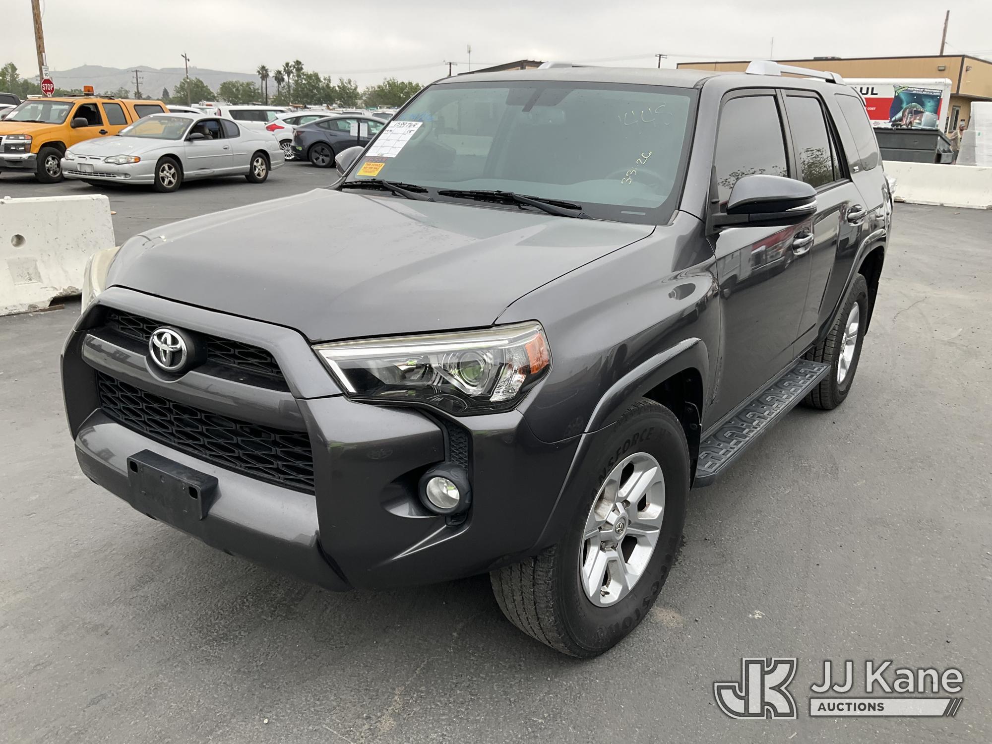 2018 Toyota 4Runner 4-Door Sport Utility Vehicle