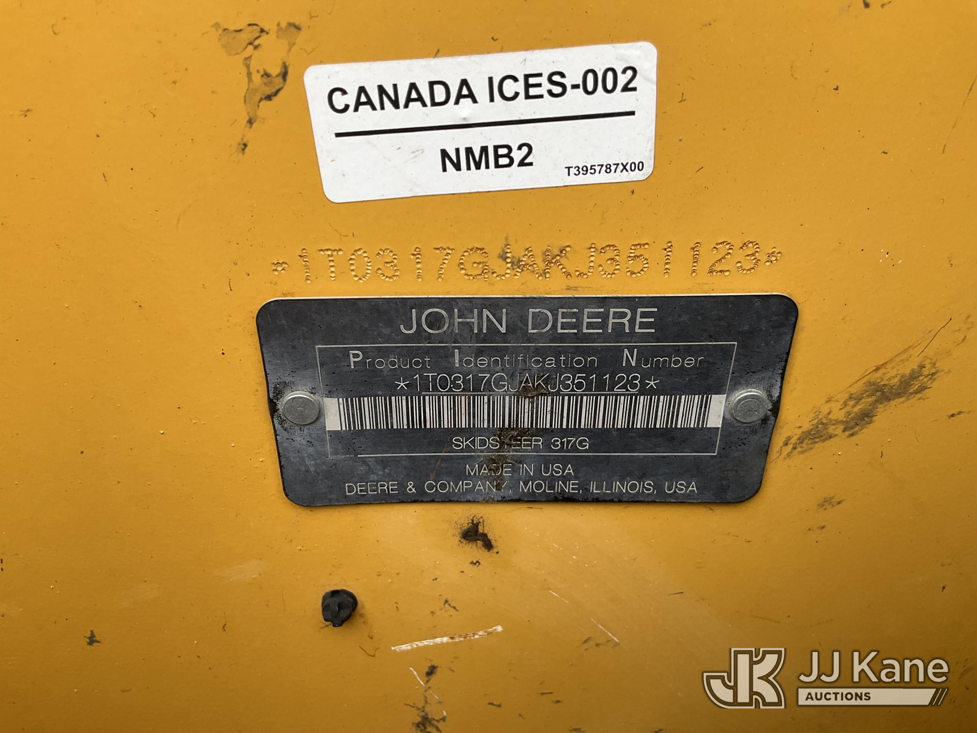 2019 John Deere 317G