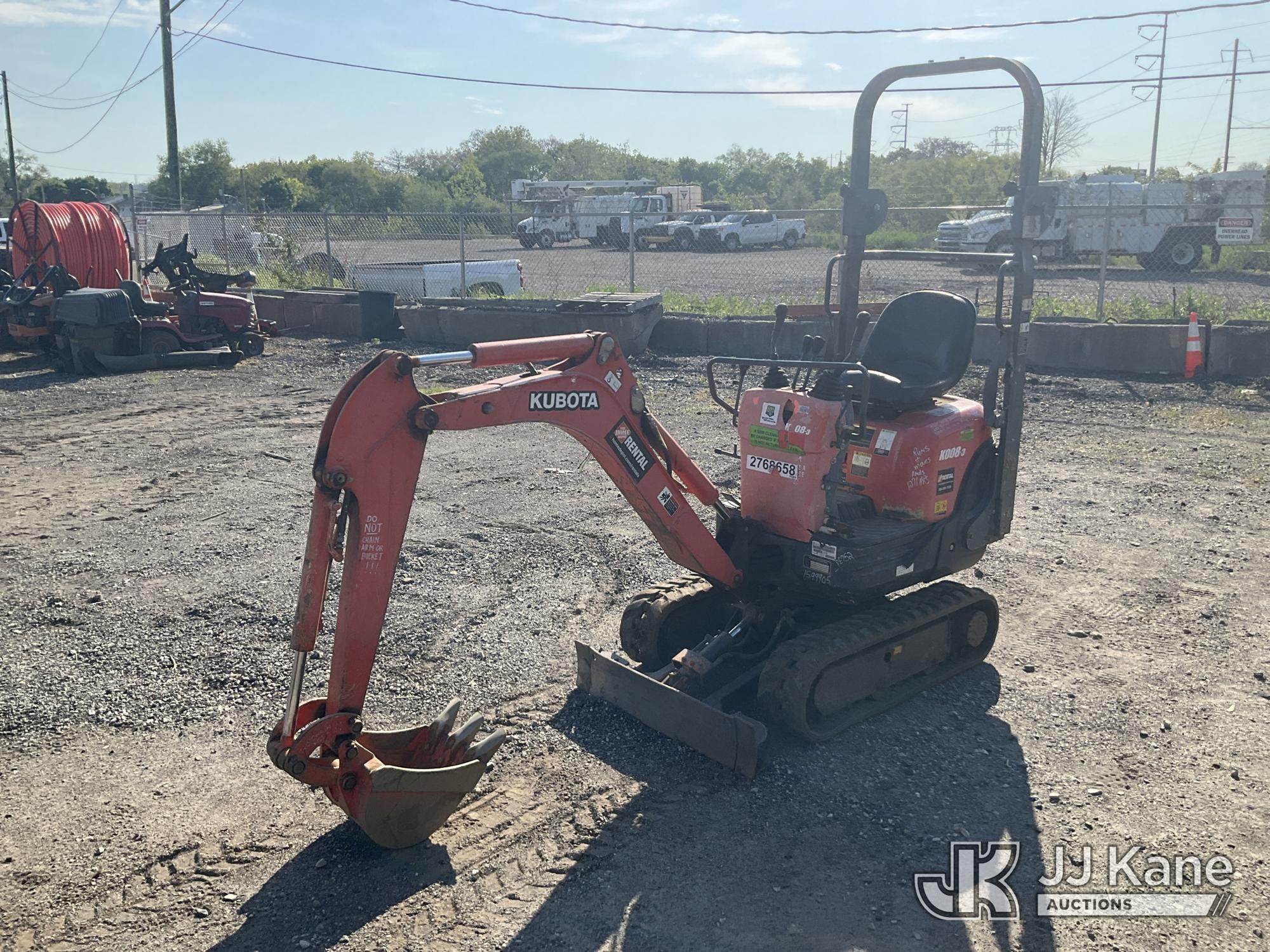 Photo of a 2019 Kubota K008-3
