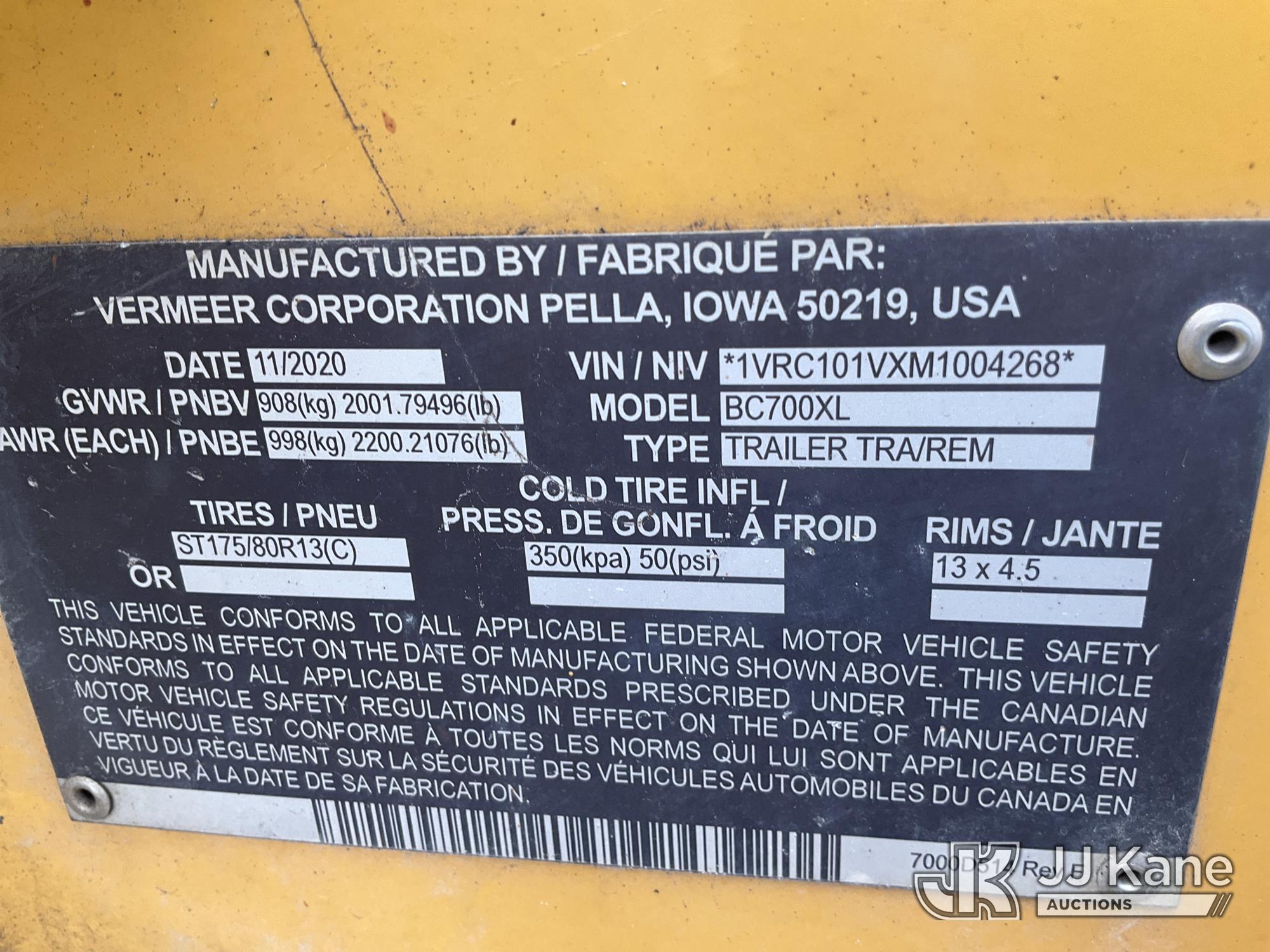 2021 Vermeer BC700