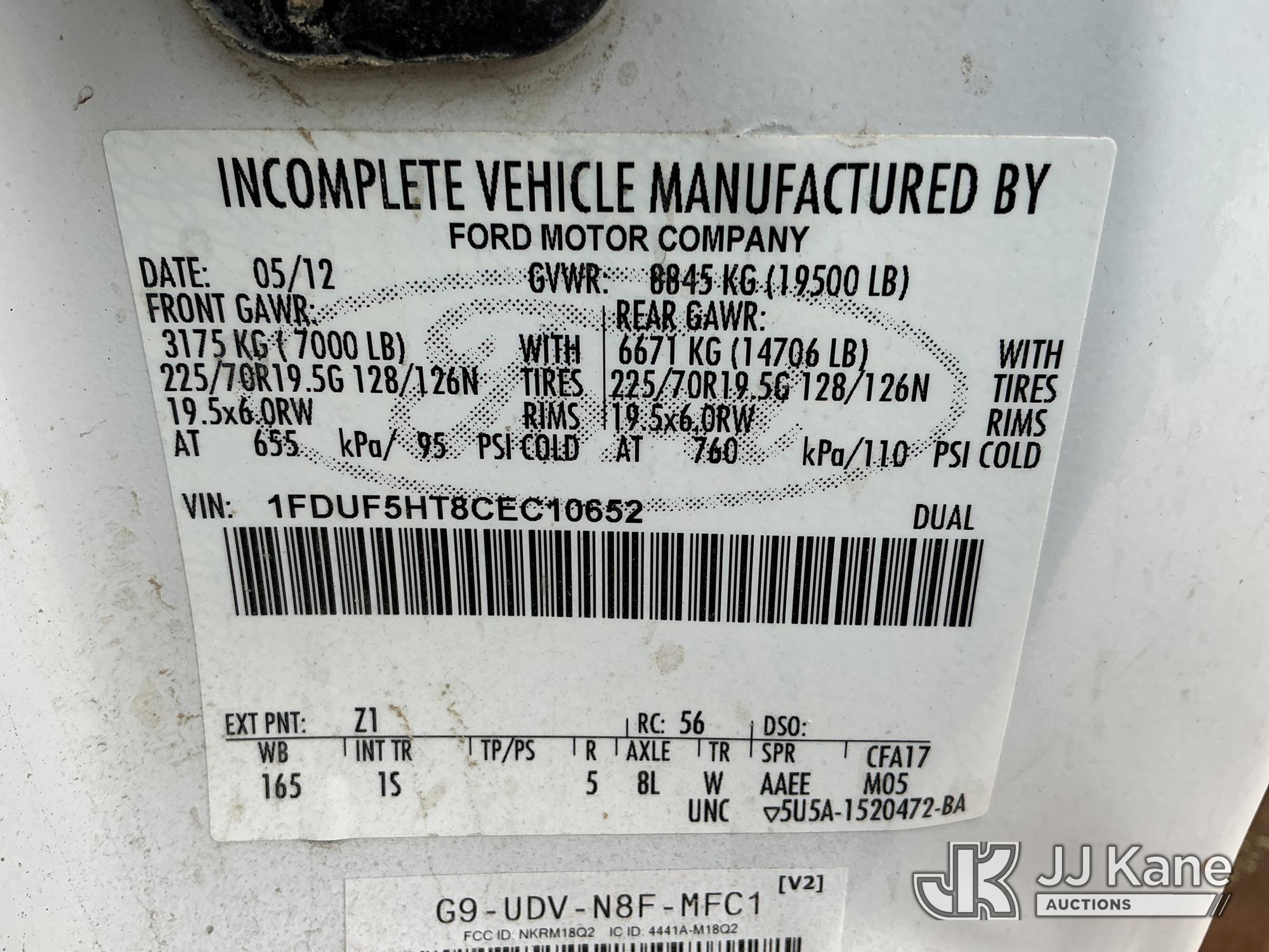 2012 Ford F-550