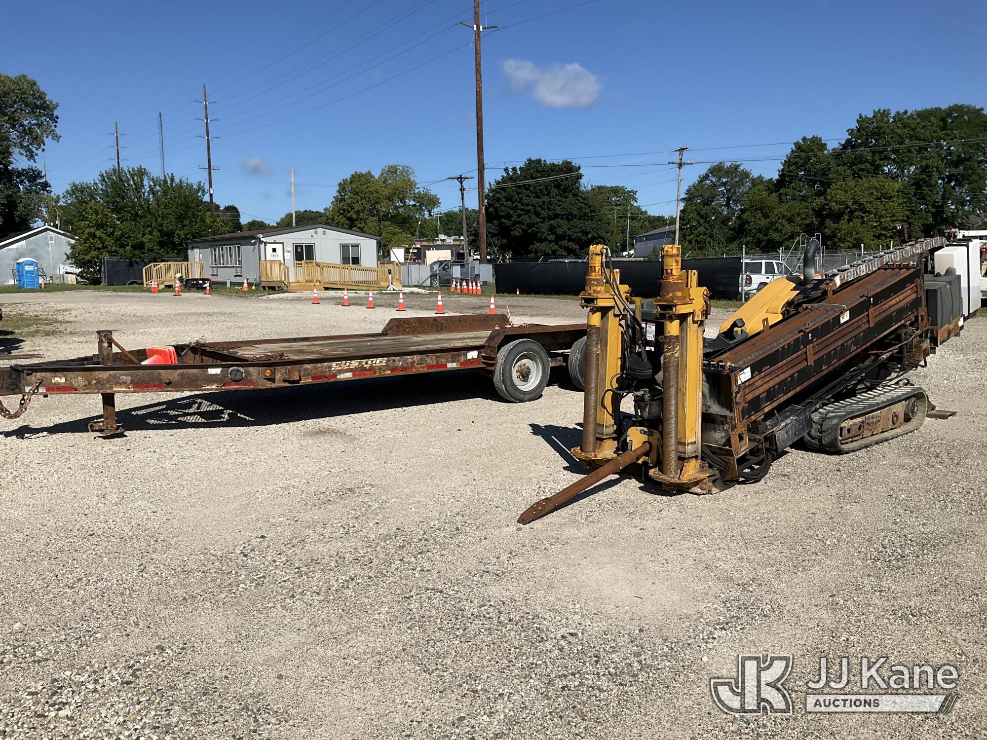 2015 Vermeer D20x22 Series II Directional Boring Machine, sells with support trailer ID 1602165