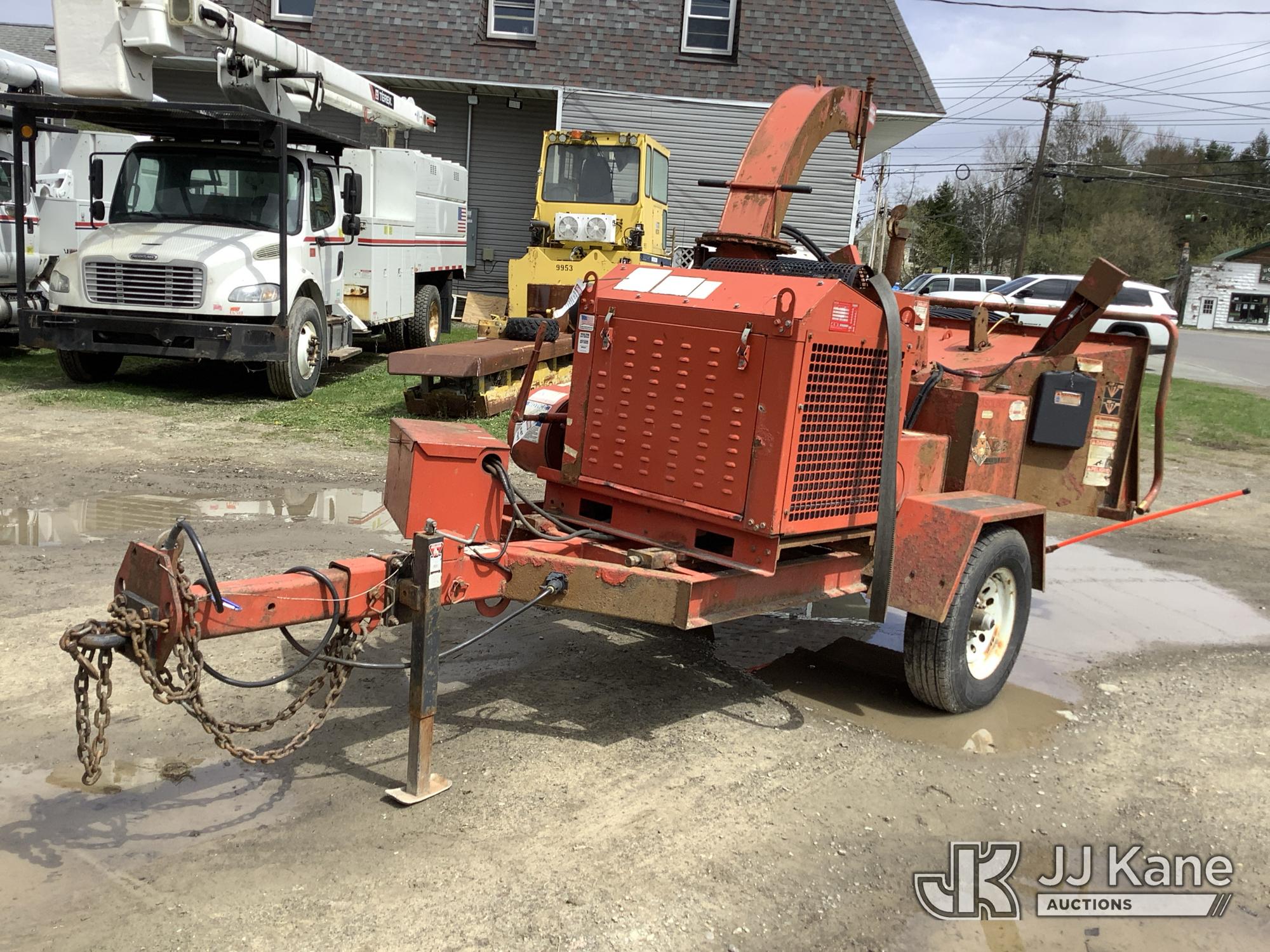 2017 Morbark Beever M12RX Chipper (12in Drum), trailer mtd.