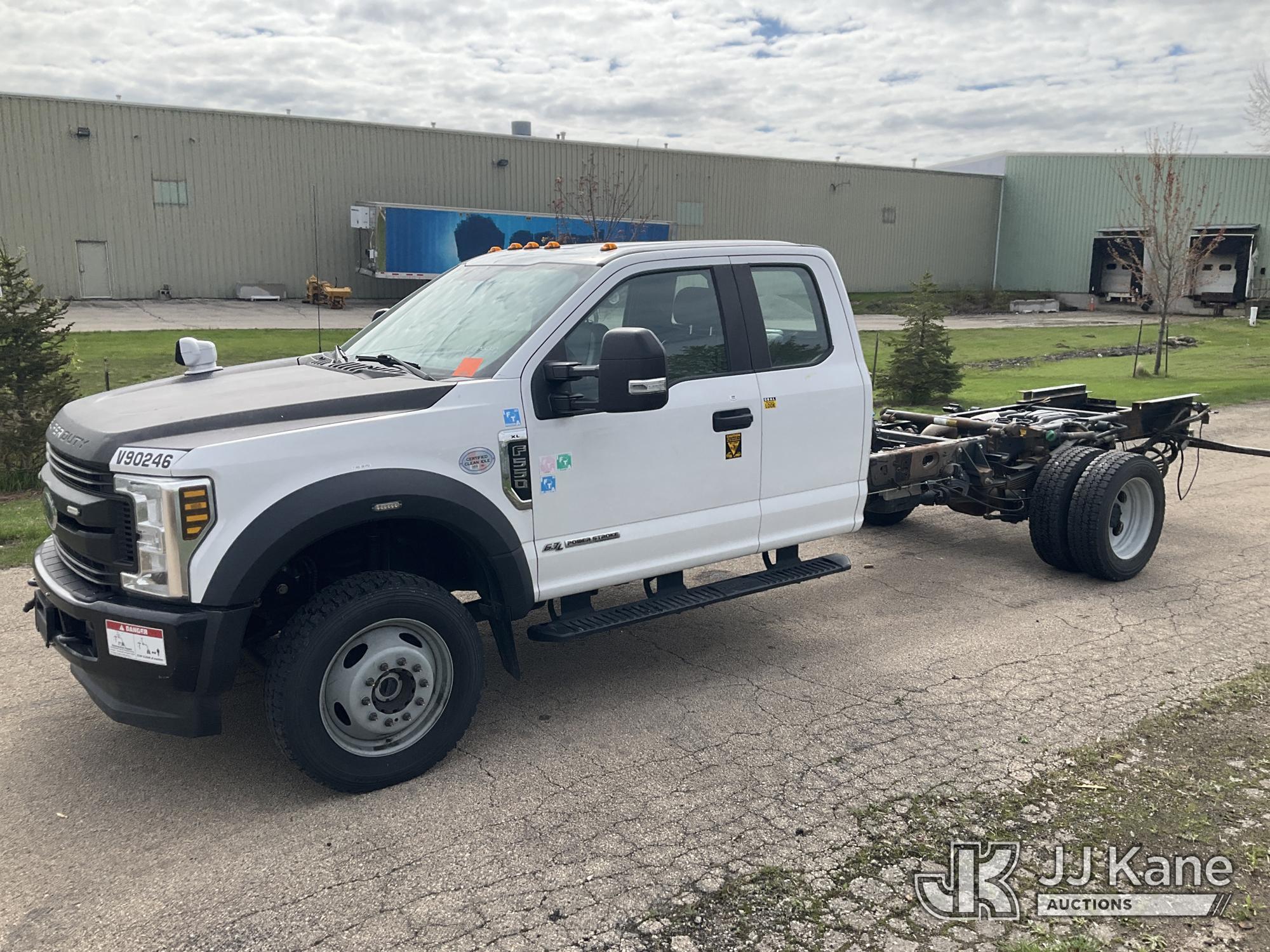 2019 Ford F550 4X4 Cab & Chassis