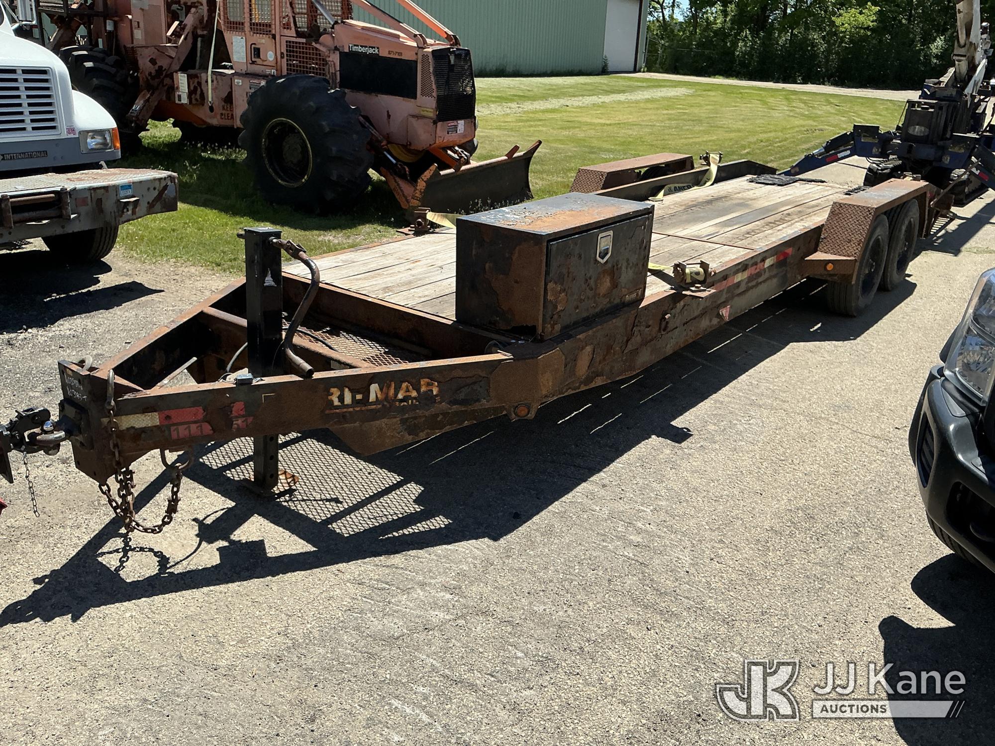2013 Brimar T/A Support Trailer, sell with 1603584