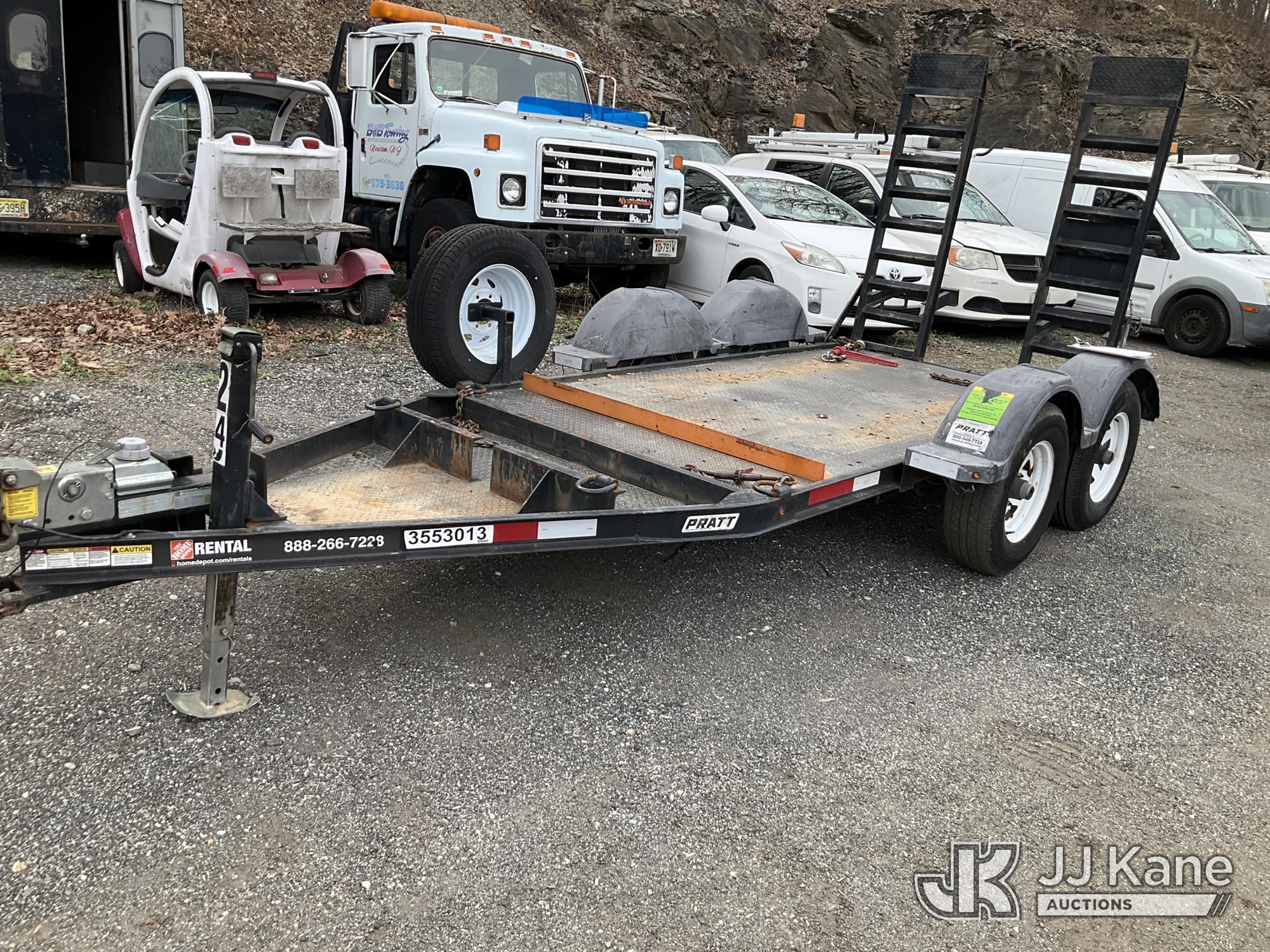 2019 Pratt CP0510 T/A Tagalong Equipment Trailer