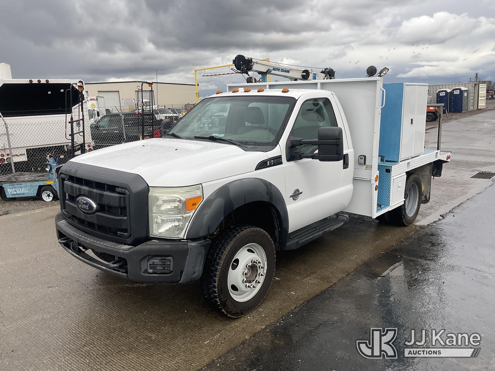 2012 Ford F-550 Regular Cab DRW 4WD Mechanics Service Truck