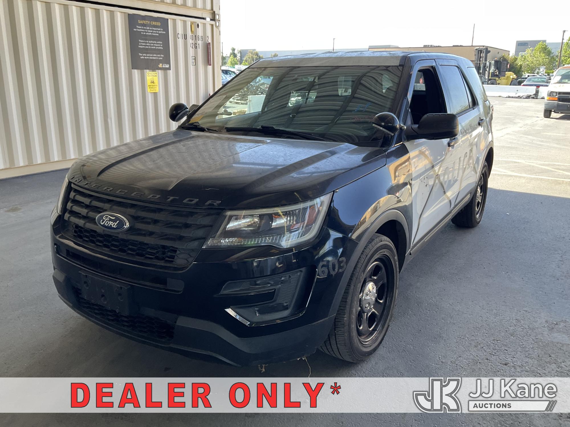 2019 Ford Explorer Police 4WD 4-Door Sport Utility Vehicle, Open Manufacturer Recall Number 24S02 (Remedy Not Yet Available)IN SOME OF THE AFFECTED VEHICLES, IT MAY BE POSSIBLE THAT SOME OF THE EXTERIOR A-PILLAR APPLIQUE TRIM CLIP ATTACHMENTS ARE NOT PROPERLY ENGAGED DUE TO IMPROPER ASSEMBLY OR REPAIR. IF THIS OCCURS, THE A-PILLAR APPLIQUE TRIM, WHICH BORDERS THE RIGHT AND LEFT SIDE OF THE WINDSHIELD, MAY BE LOOSE, MISSING OR BECOME DETACHED., but a remedy for this recall does not appear to be available. Dealer is not authorized to perform the recall repair. Periodically contact the manufacturer or check the VIN on the NHTSA website at www.safercar.govivin to determine whether a remedy for the recall is available. As soon as a remedy is available, arrange to have the recall remedied with a dealer from that make of car to make such repair. Open Manufacturer Recall Number 26S08 (Remedy Not Yet Available)ON YOUR VEHICLE, THE REAR SUSPENSION TOE LINK COULD FRACTURE. IF A TOE LINK FRACTURES, YOU MAY EXPERIENCE A CLUNK NOISE, UNUSUAL HANDLING, AND OR A MISALIGNED REAR WHEEL., but a remedy for this recall does not appear to be available. Dealer is not authorized to perform the recall repair. Periodically contact the manufacturer or check the VIN on the NHTSA website at www.safercar.govivin to determine whether a remedy for the recall is available. As soon as a remedy is available, arrange to have the recall remedied with a dealer from that make of car to make such repair.