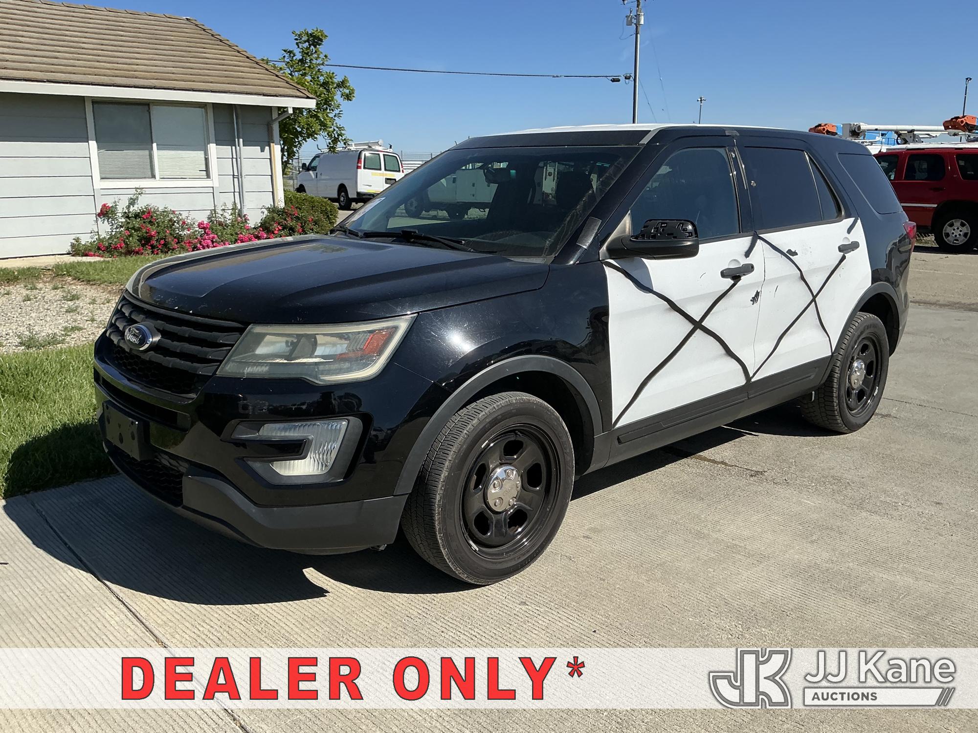 2017 Ford Explorer Police 4WD 4-Door Sport Utility Vehicle