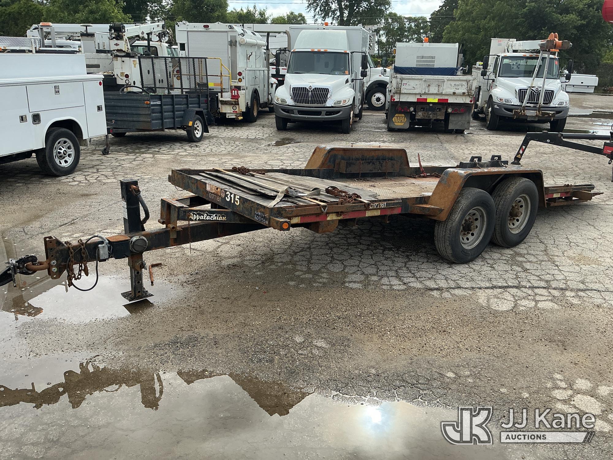 2016 Appalachian Trailers T/A Tilt Bed Tagalong Equipment Trailer, Sell with 1605155