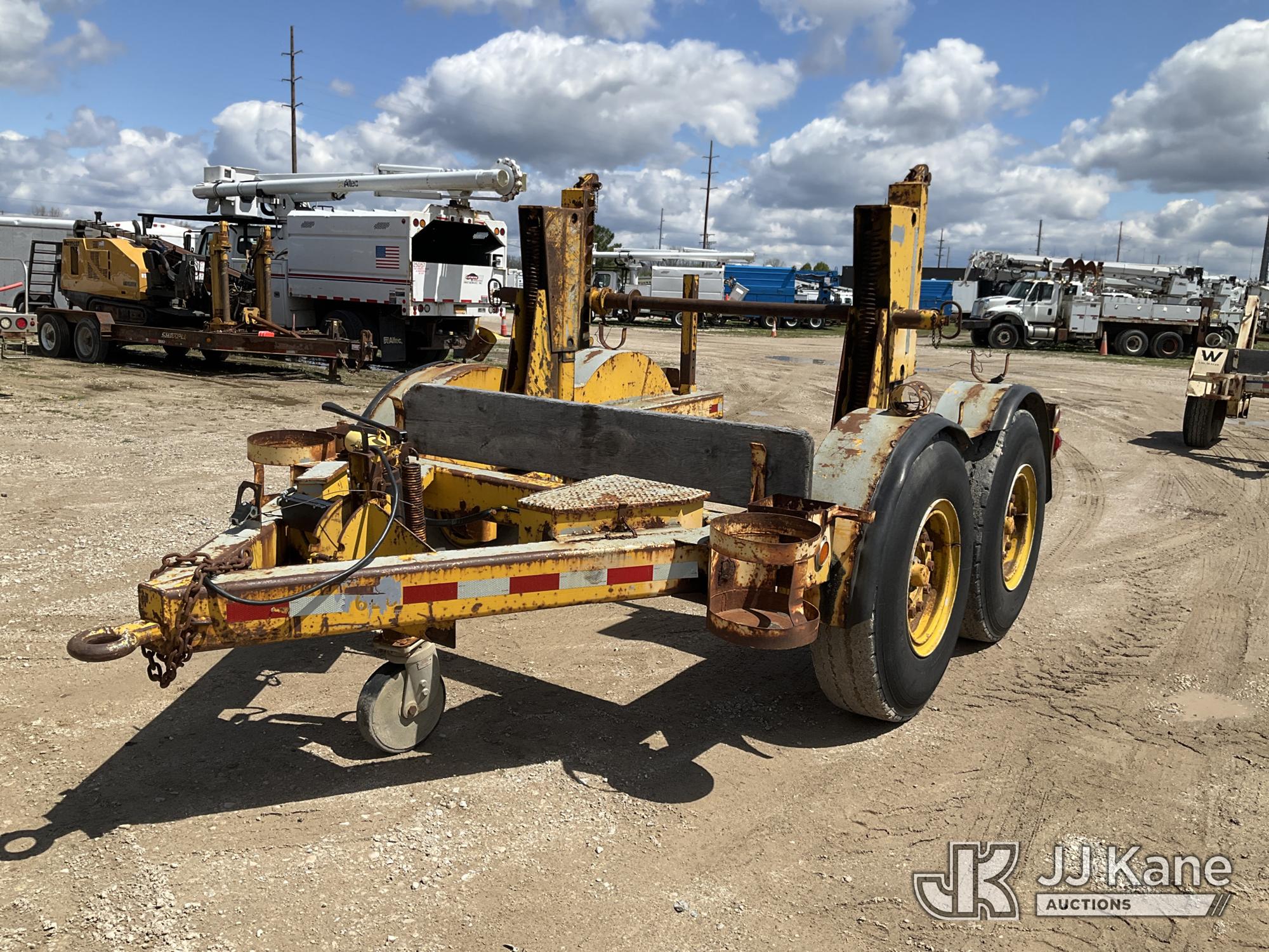 1987 Truco Denver T20 T/A Hydraulic Reel Trailer