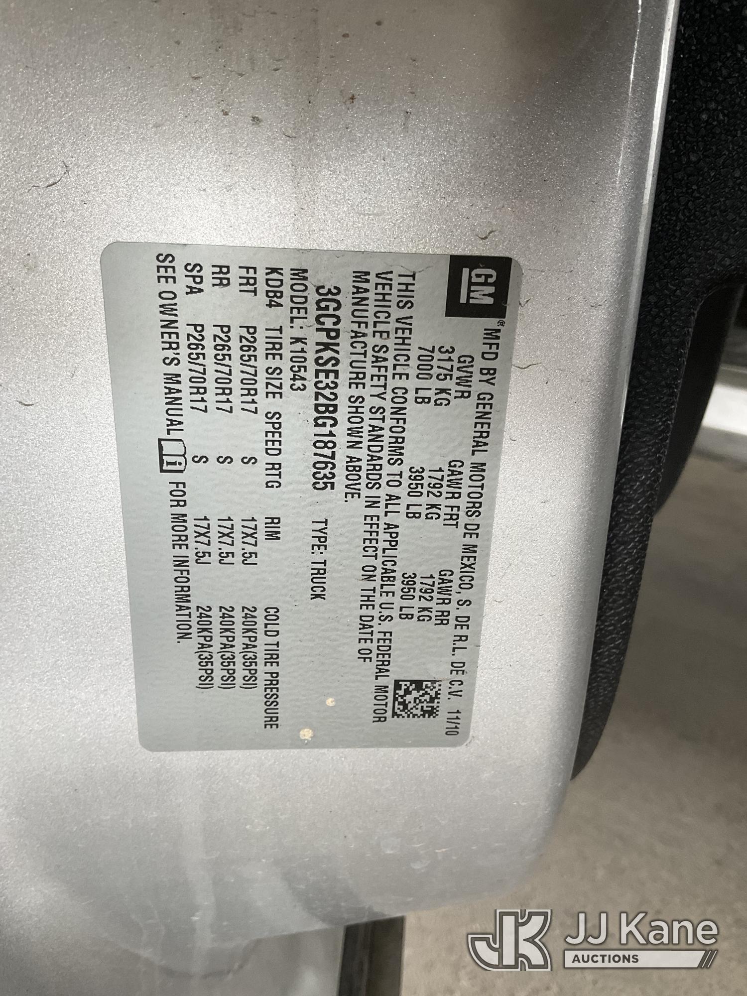 2011 Chevrolet Silverado 1500