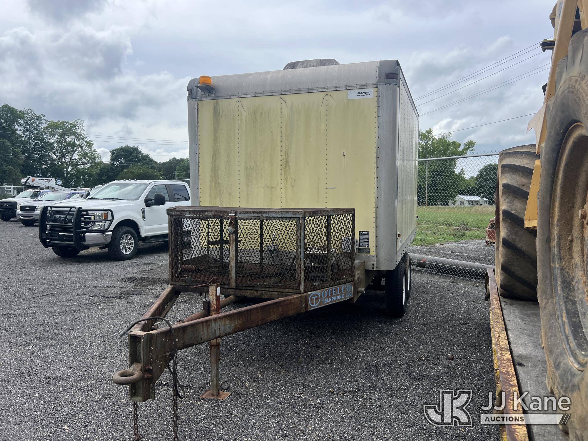 1996 UTLO Homemade T/A Enclosed Fiber Optic Splicer Trailer
