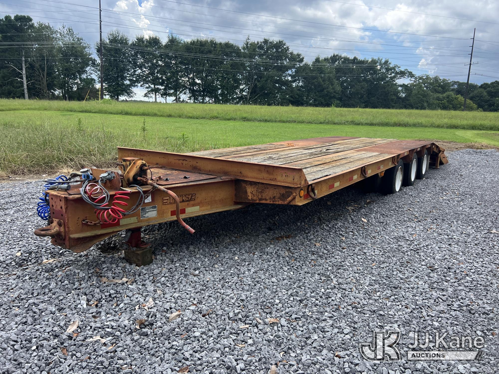 2003 Pitts TA-30 Tri-Axle Tagalong Equipment Trailer