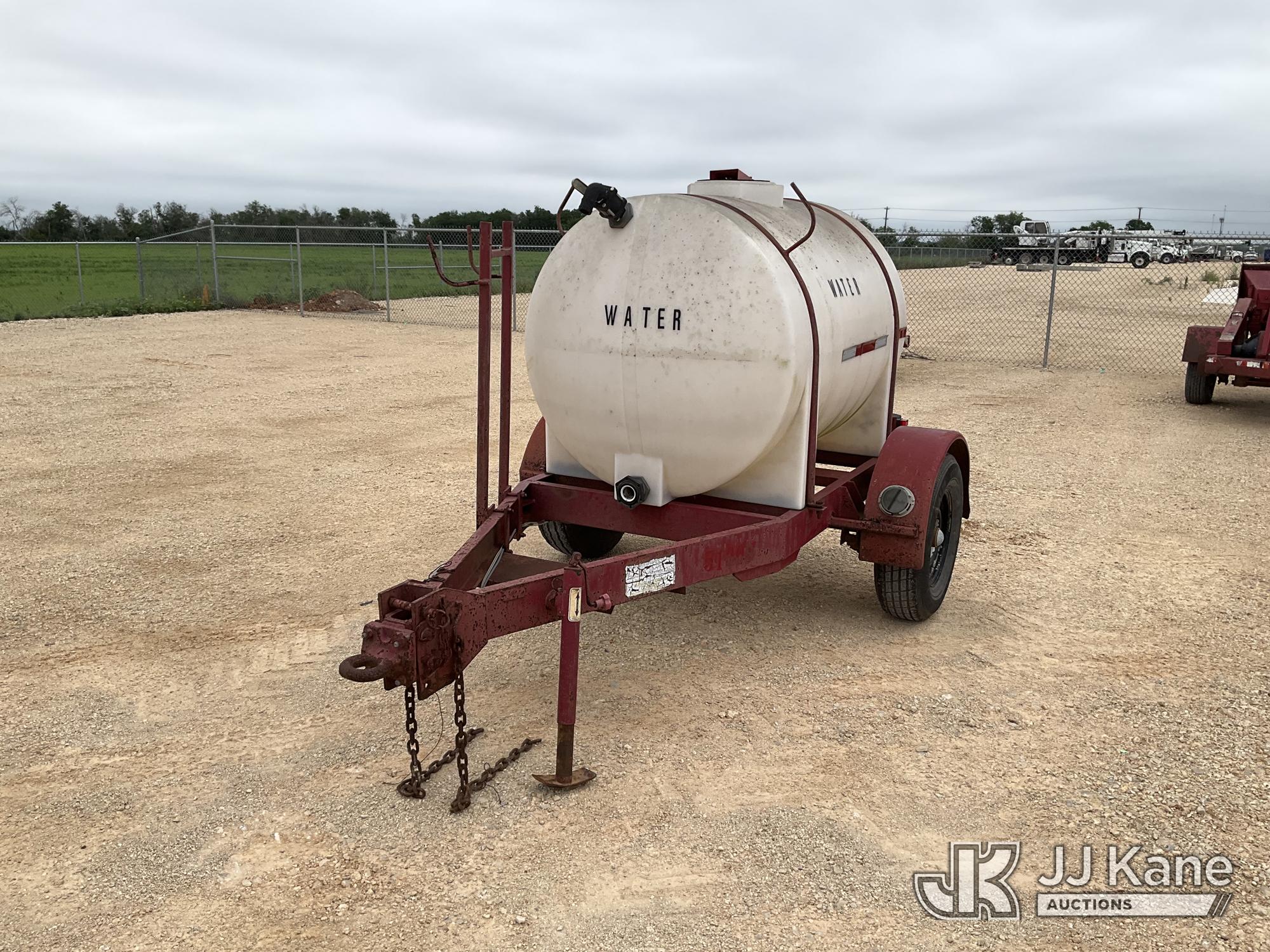 1997 Wylie Tank Trailer, 500 Gallon Water Trailer