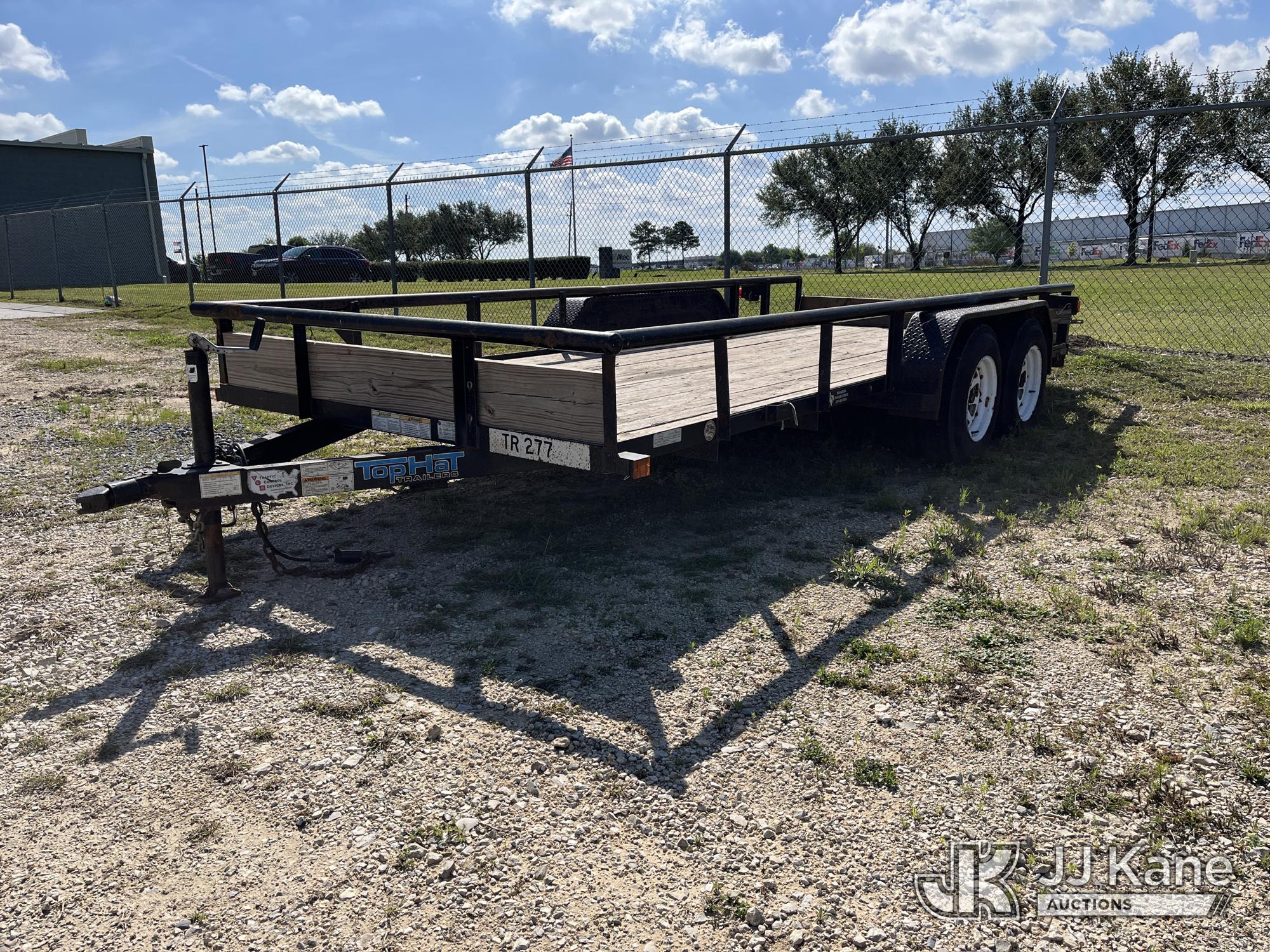 2019 Top Hat Industries T/A Tagalong Flatbed Trailer