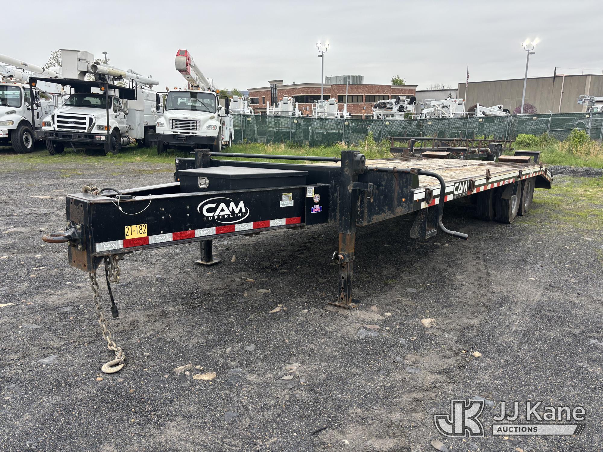 2023 CAM Superline P12CAM8205TE T/A Tagalong Equipment Trailer