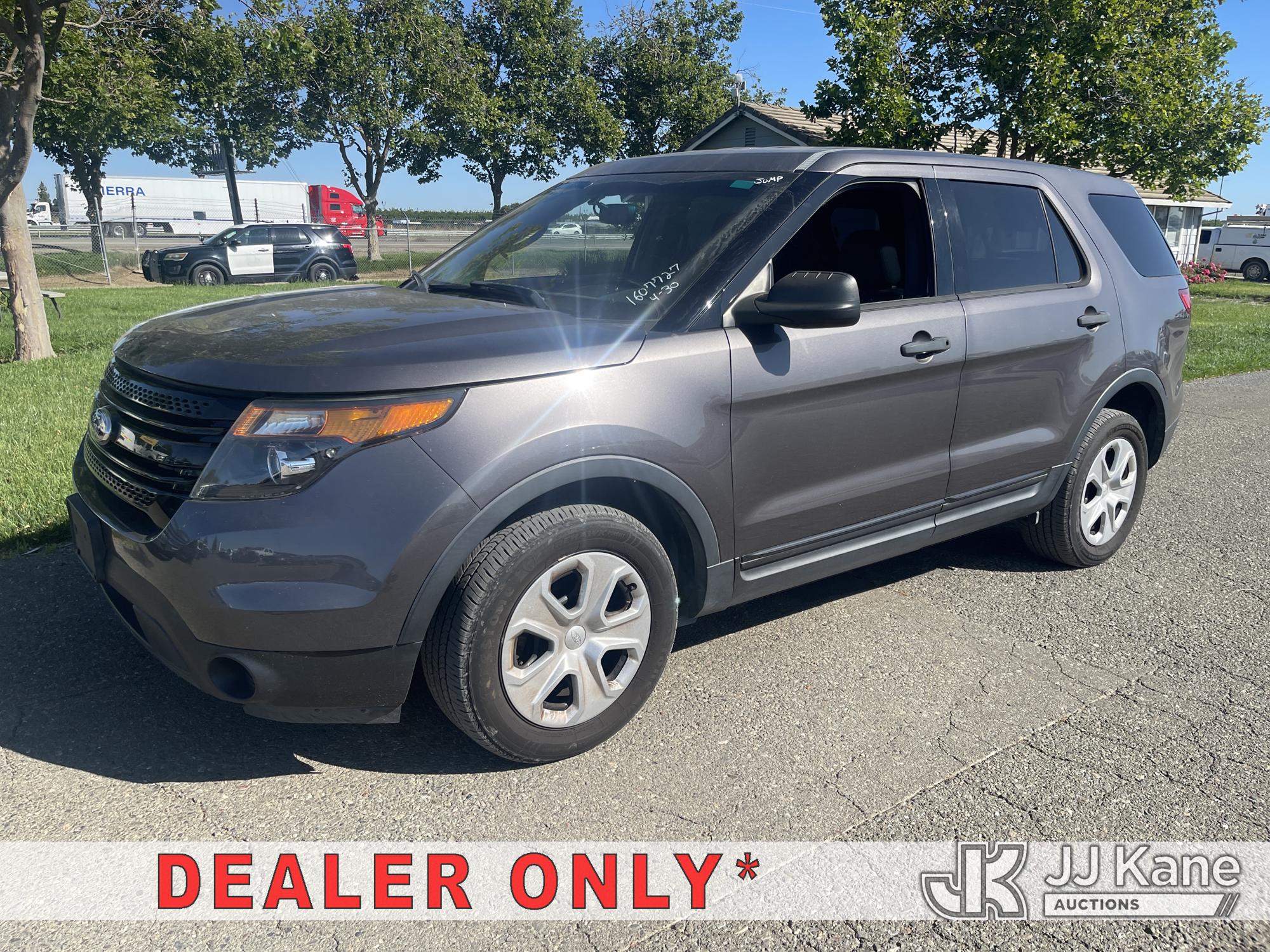 2015 Ford Explorer Police Sport Utility Vehicle