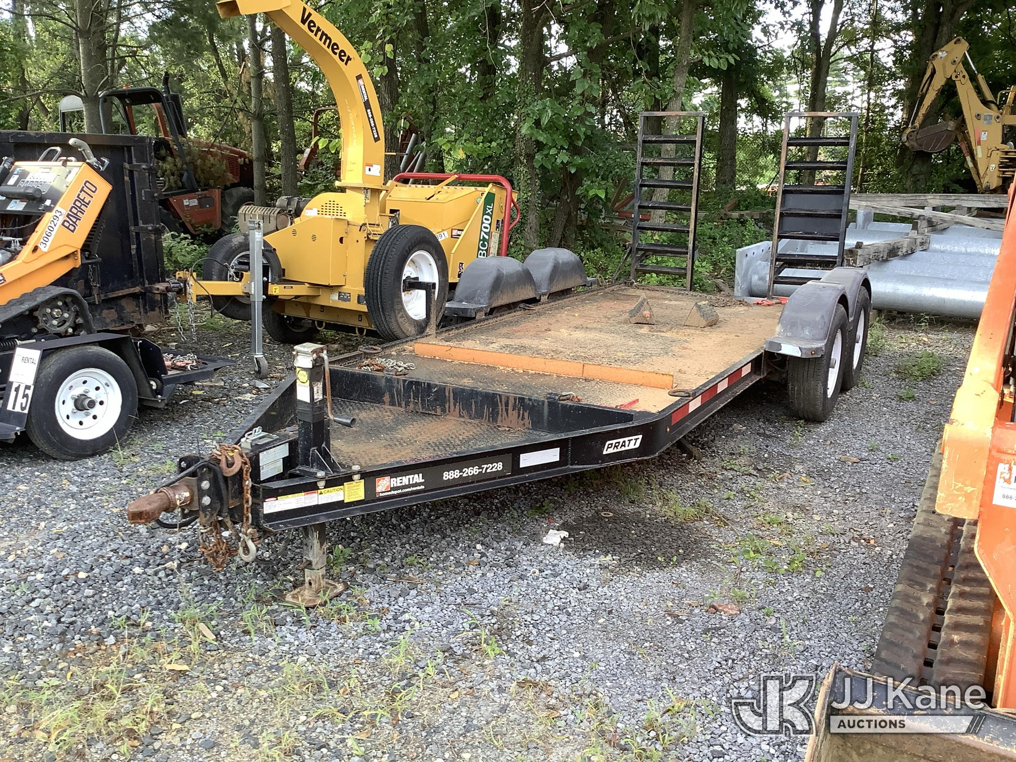 2019 Pratt CP0614 T/A Tagalong Utility Trailer
