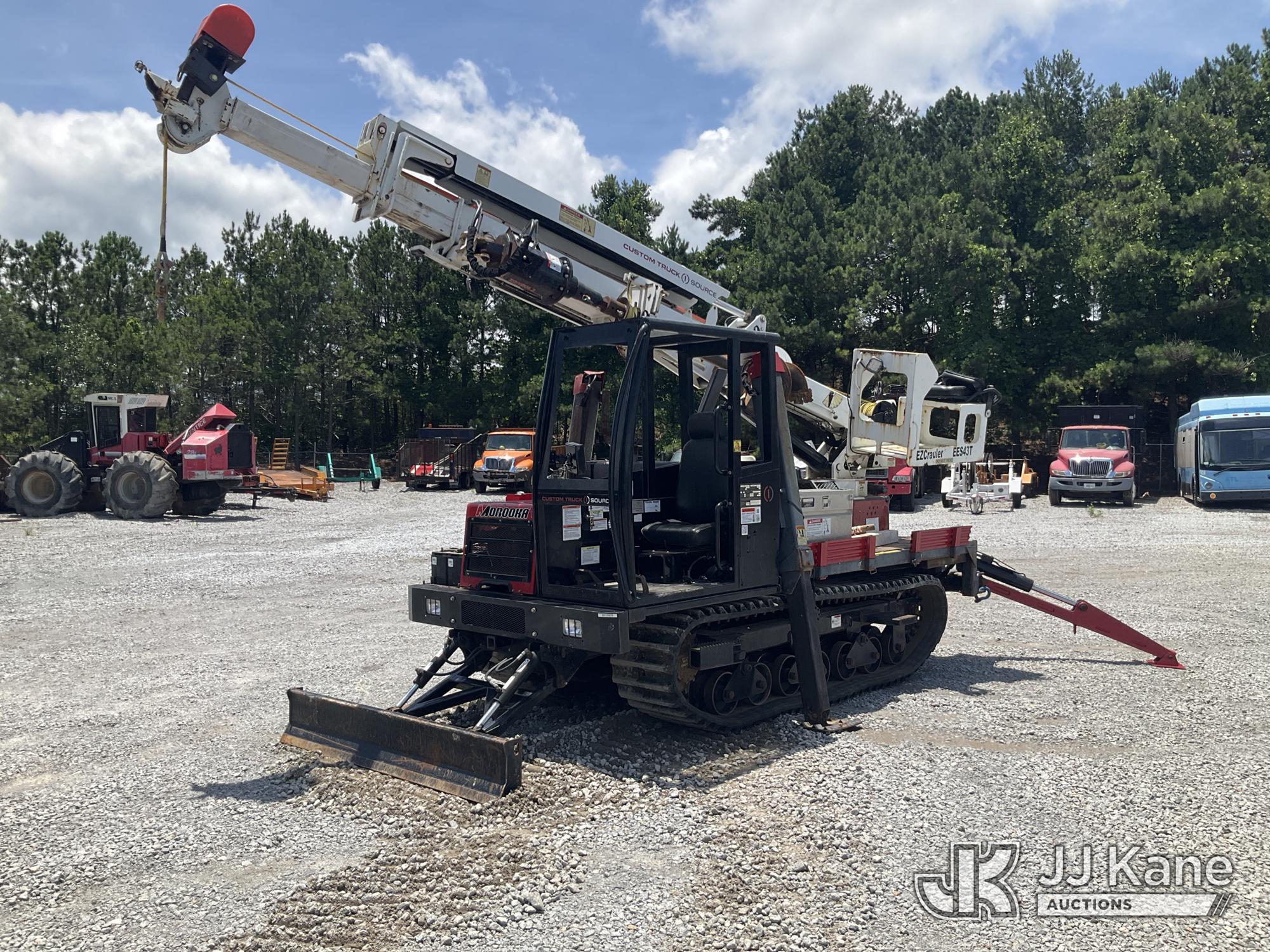SDP EES43T, Digger Derrick rear mounted on 2019 Marooka 600VDL All-Terrain Track Machine, To be sold with ID 1608175