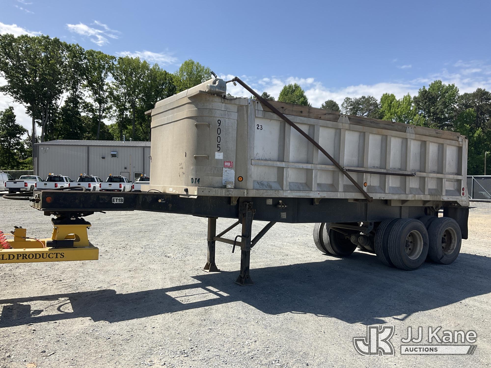 1993 Raven Metals Products T/A Dump Trailer