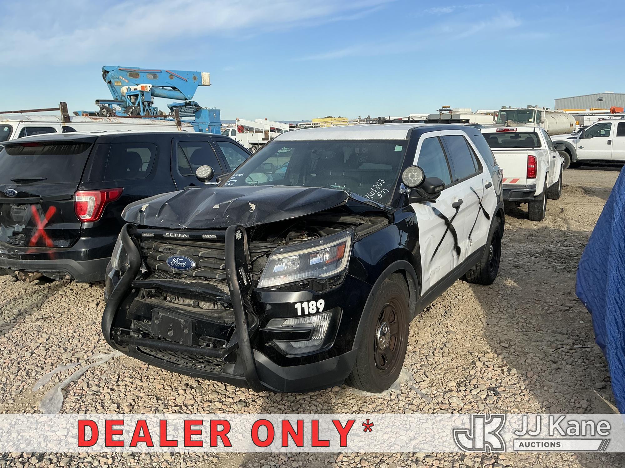 2018 Ford Explorer Police 4-Door Sport Utility Vehicle