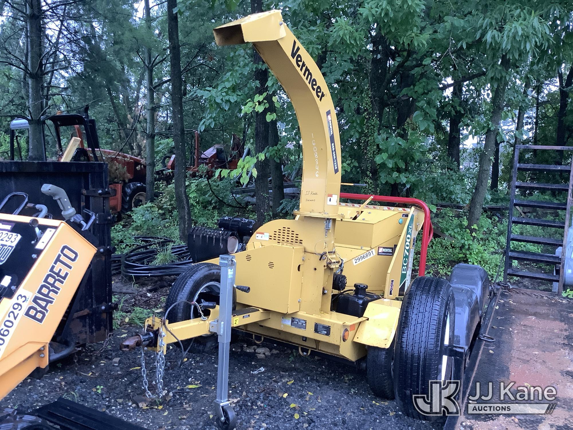 2021 Vermeer Corporation BC700XL Chipper (6in Disc)