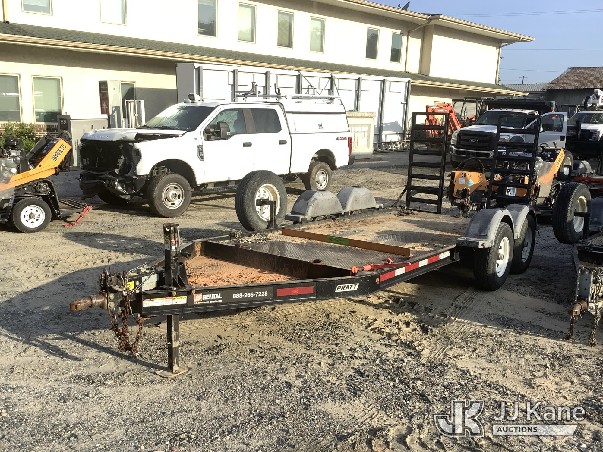 2019 Pratt CP0614 T/A Tagalong Equipment Trailer