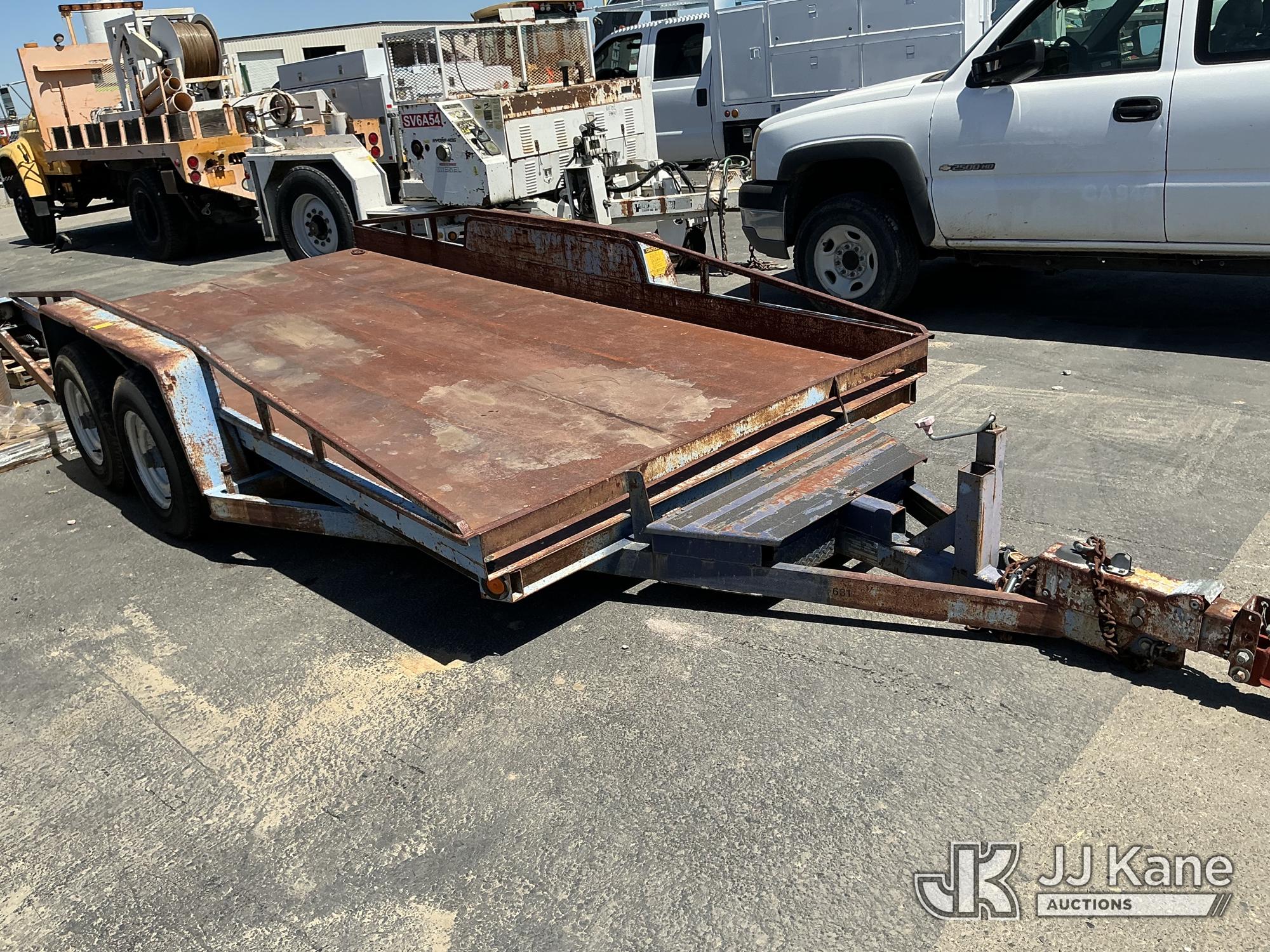1997 Best T/A Tagalong Equipment Trailer