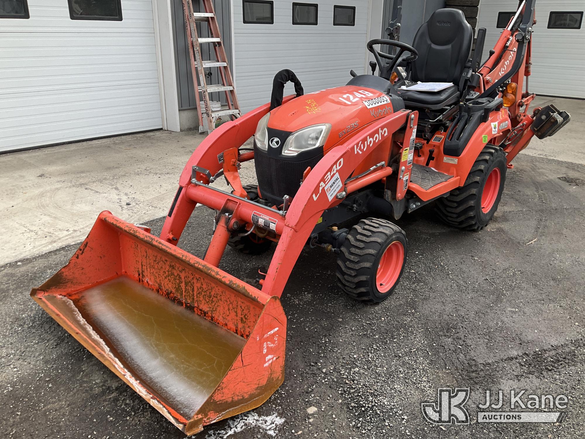2021 Kubota BX23S 4x4 Mini Tractor Loader Backhoe