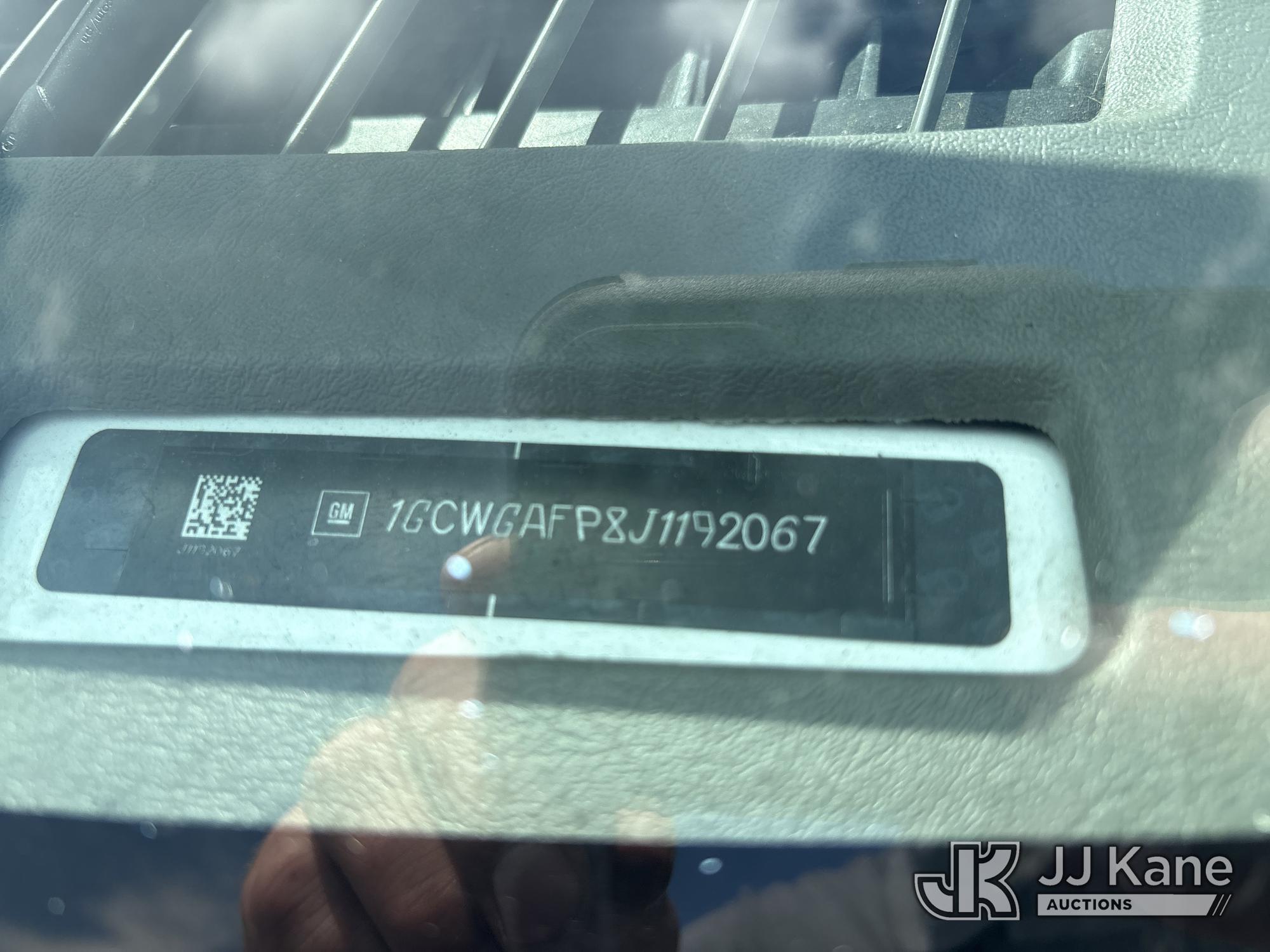 2018 Chevrolet Express G2500